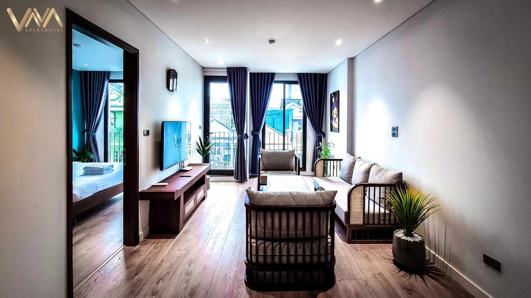 Photo of the whole room, Bed in VNAHOMES APARTHOTEL