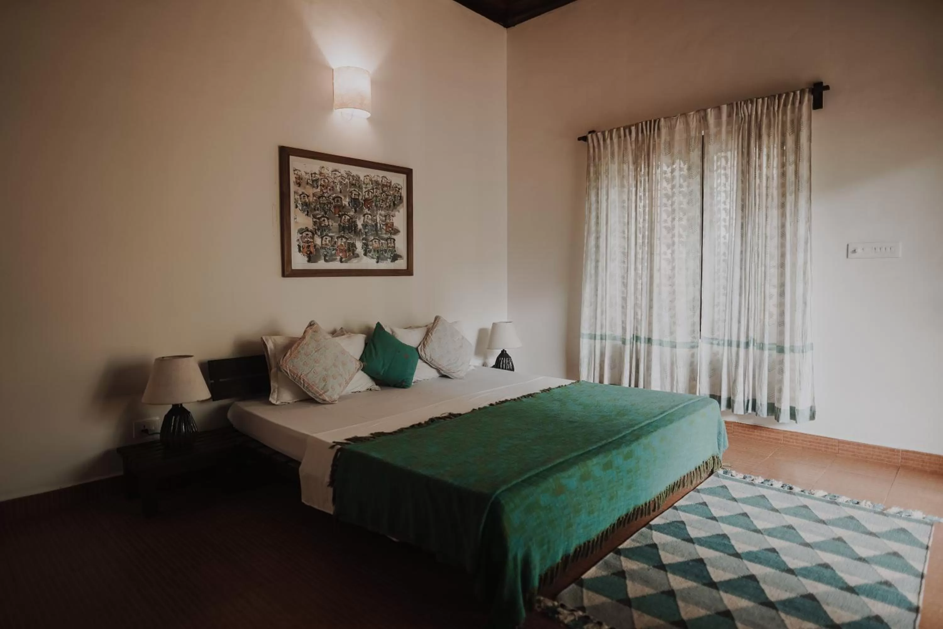 Bedroom, Bed in Villa Akasa