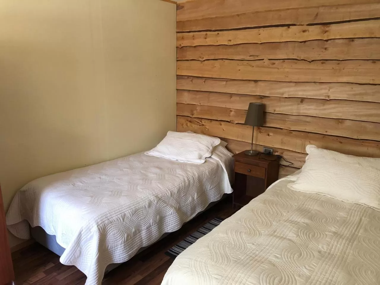 Bed in Cabanas Senderos Puyuhuapi