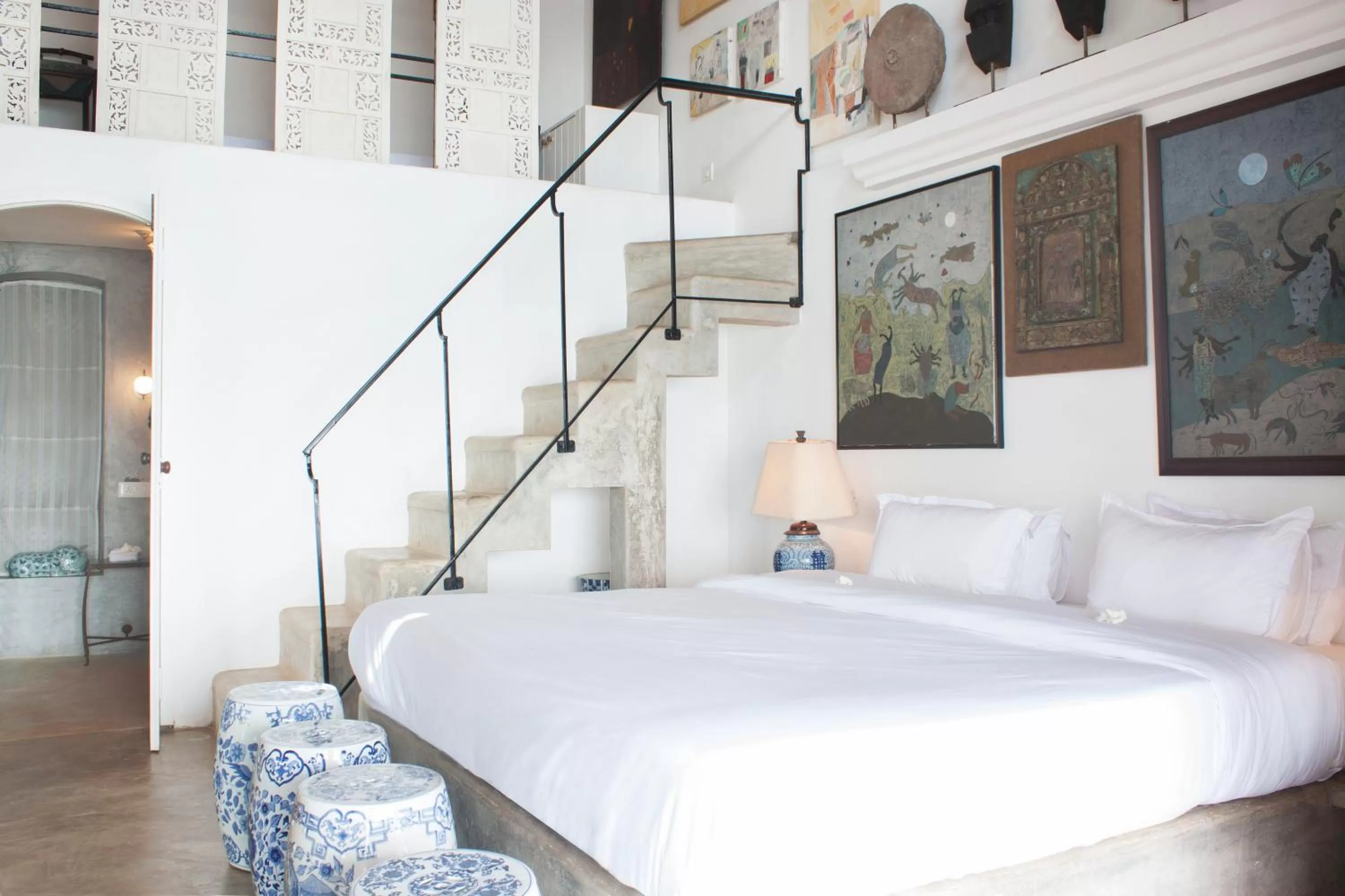 Photo of the whole room, Bed in Ahilya By The Sea