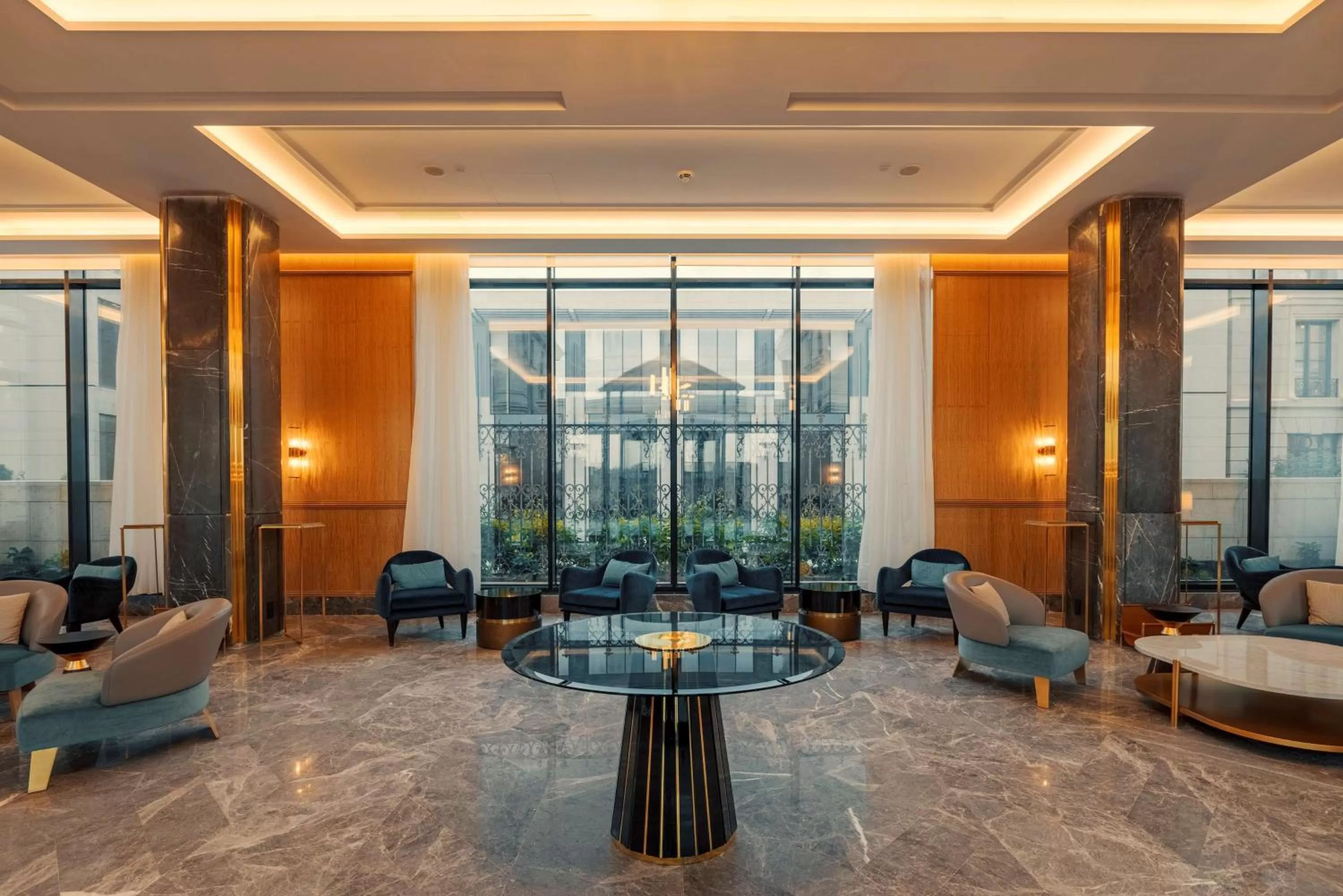 Lobby or reception in Mansard Riyadh, a Radisson Collection Hotel