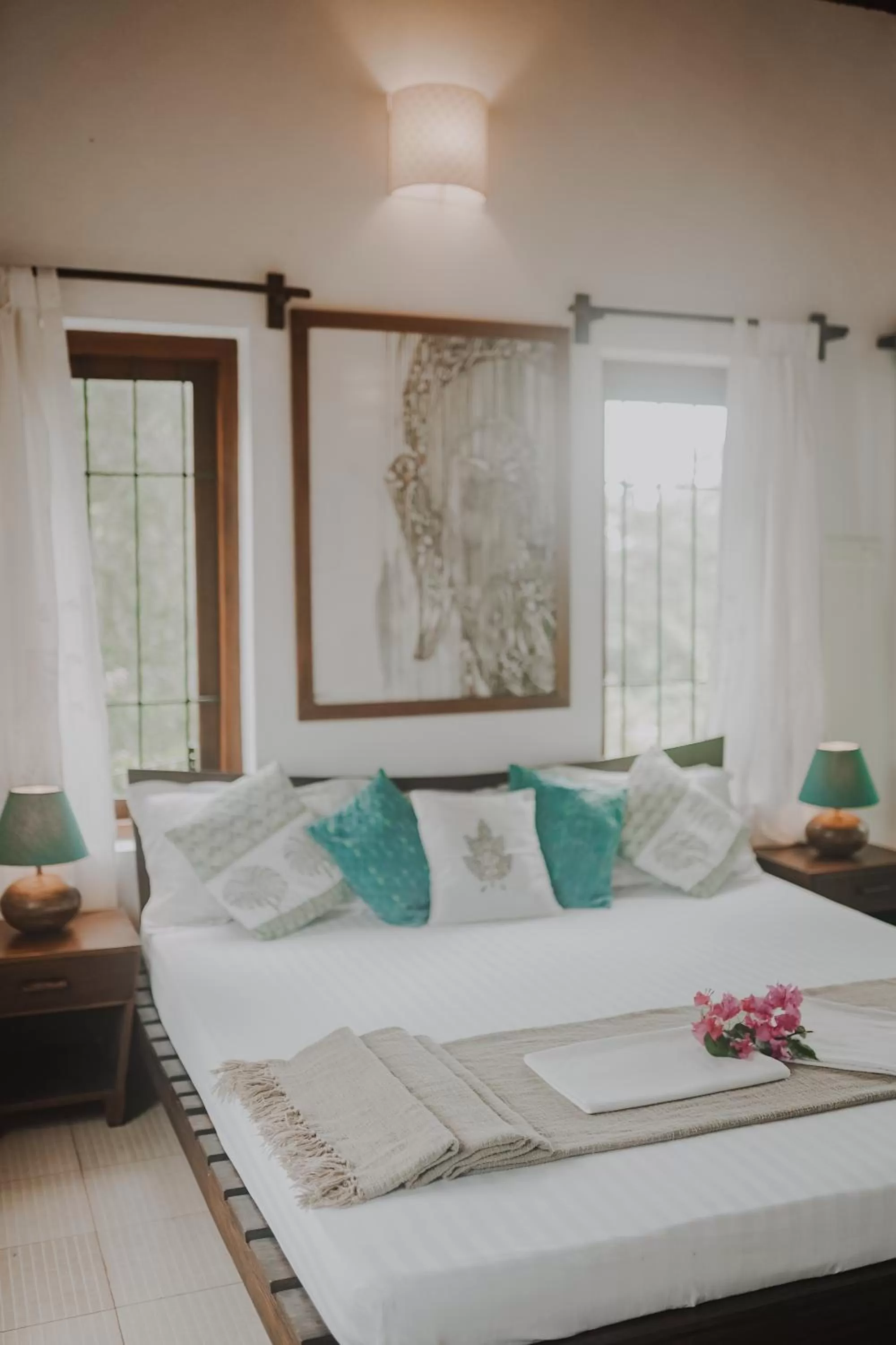 Bedroom, Bed in Villa Akasa