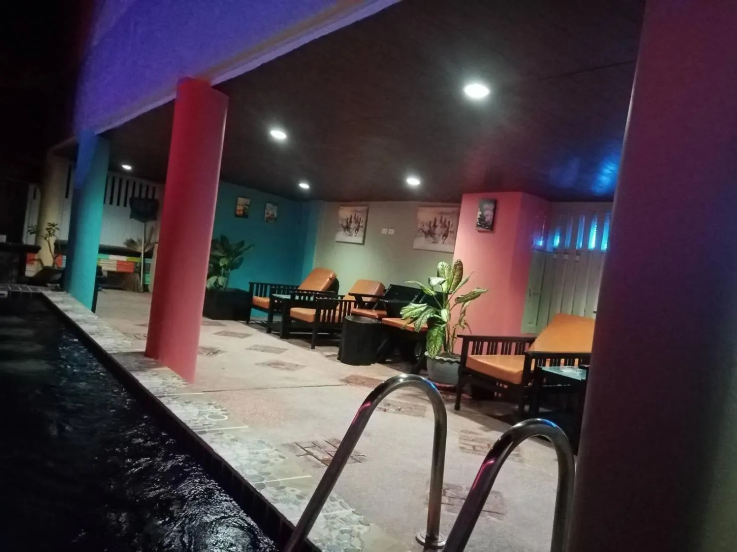 Seating area in Colorize Boutique Hotel