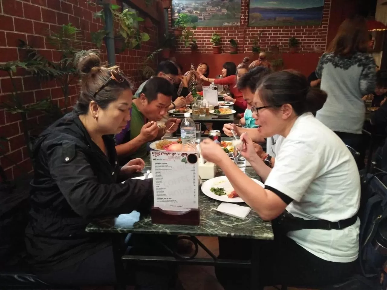 Lunch in Hotel Earth House