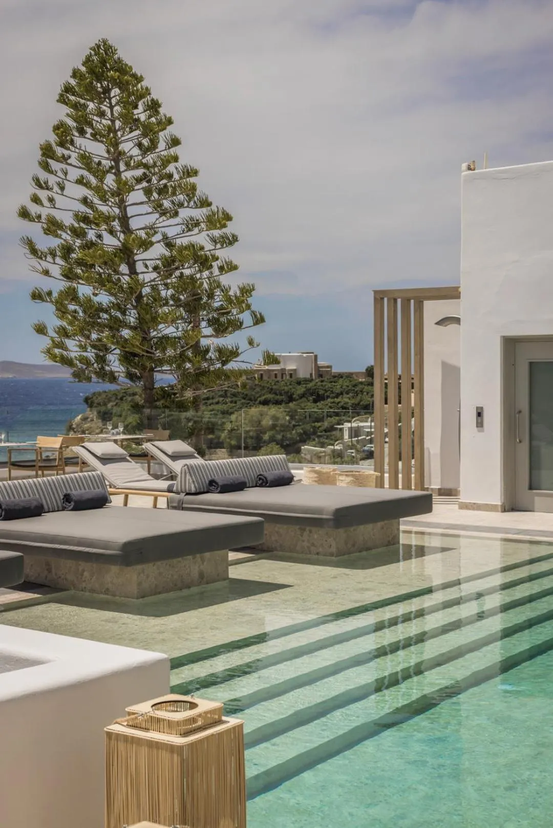 Swimming pool in Grace Mykonos