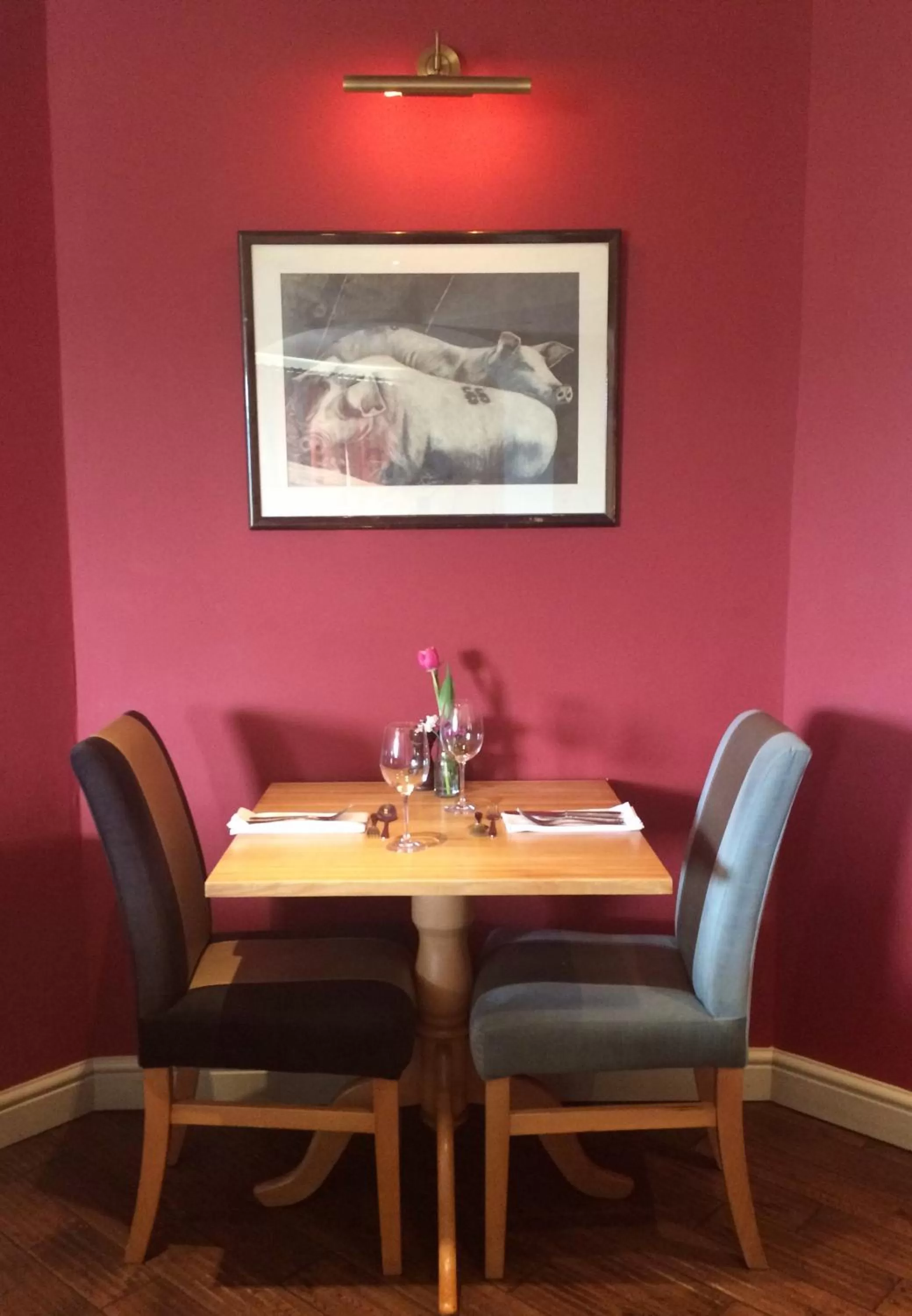 Dining area in The Craven Arms
