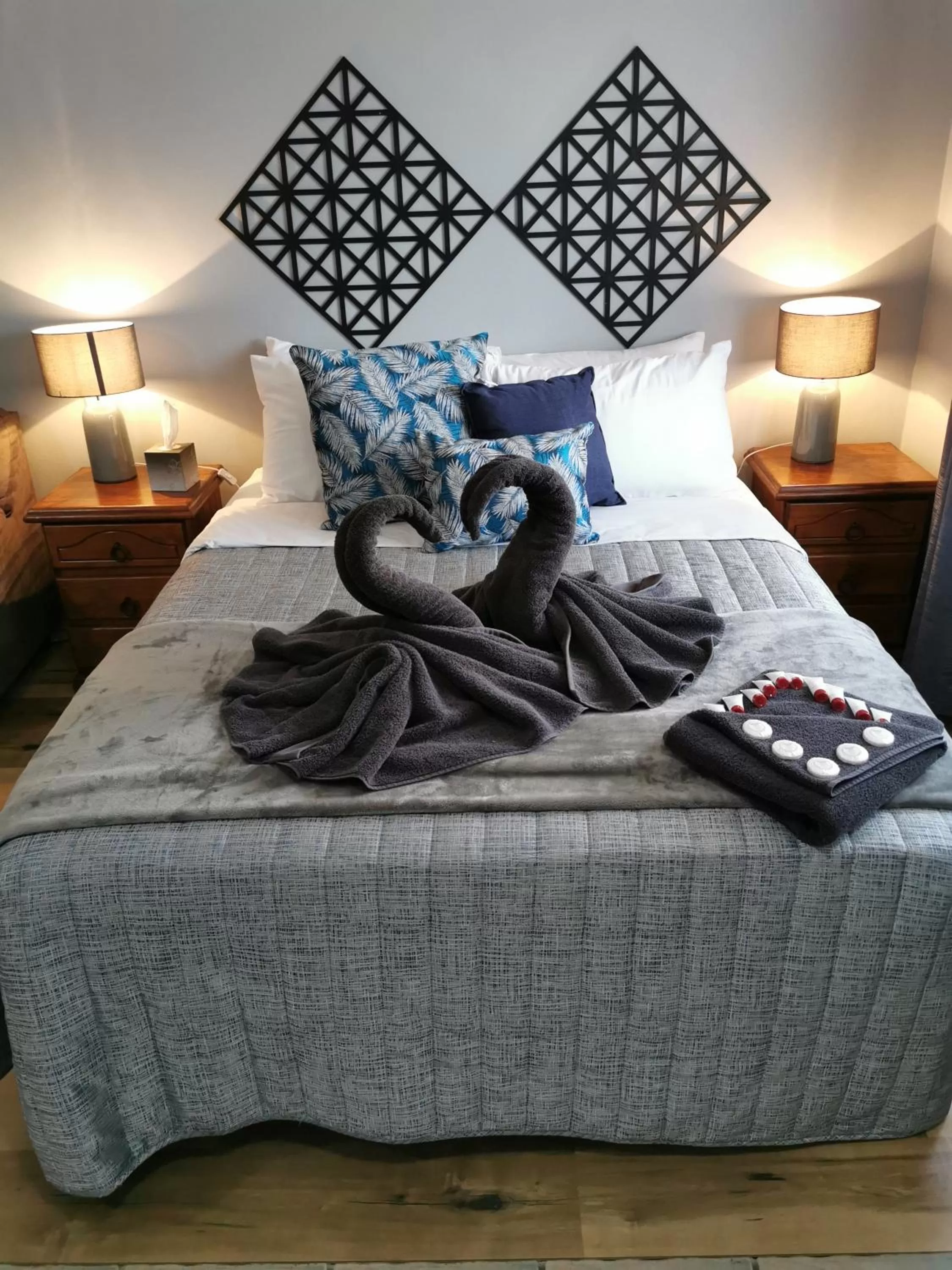 Bed in Limassol Motel