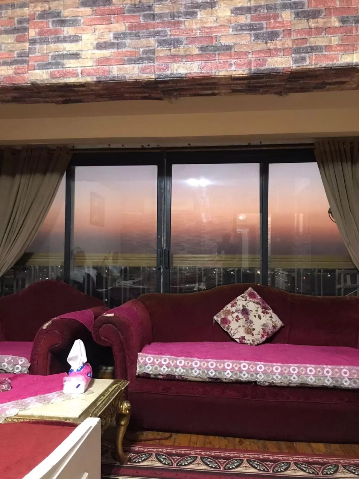 Sunset, Seating Area in Nile Star Suites & Apartments