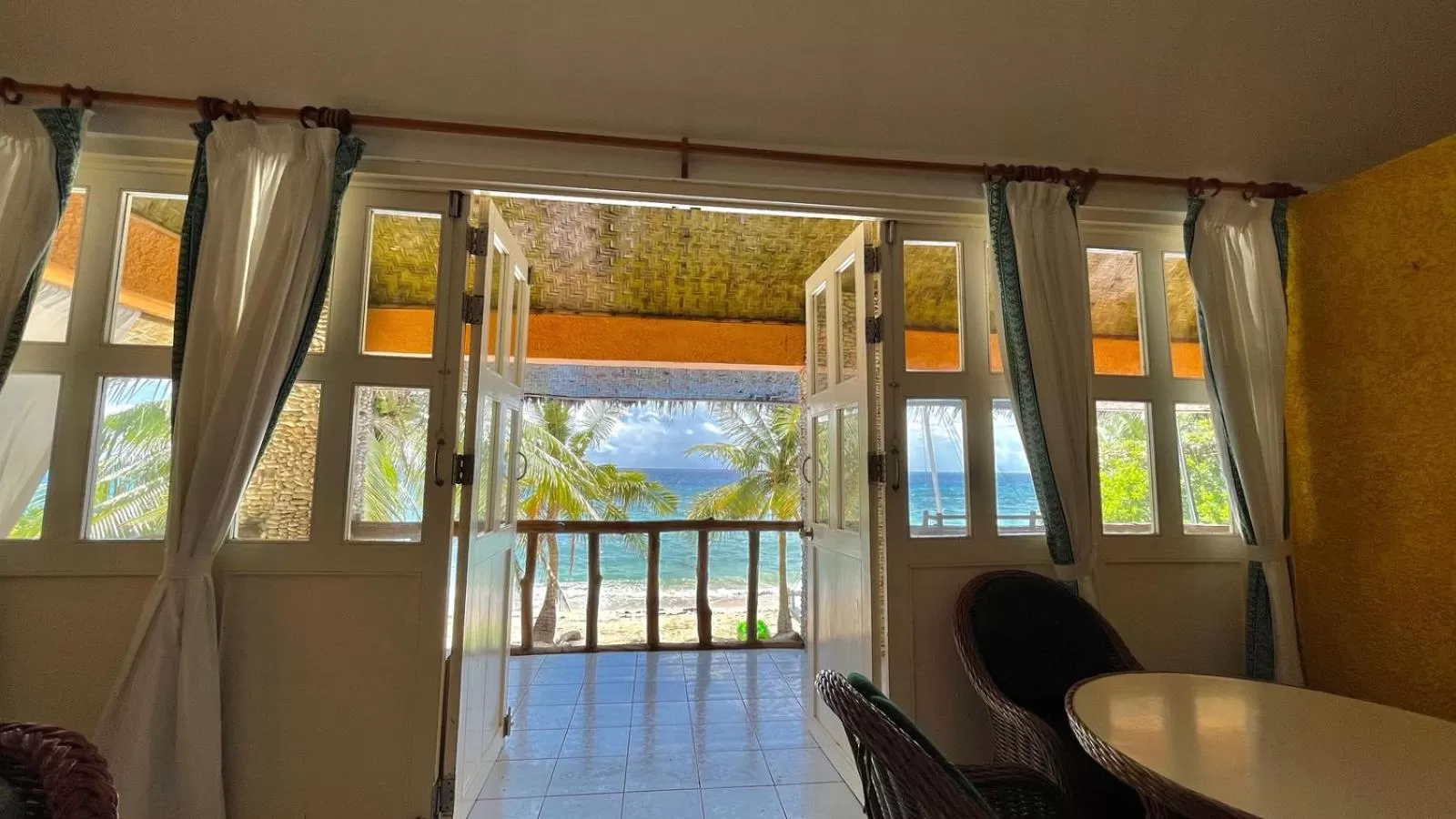 Balcony/Terrace in Coco Grove Beach Resort, Siquijor Island