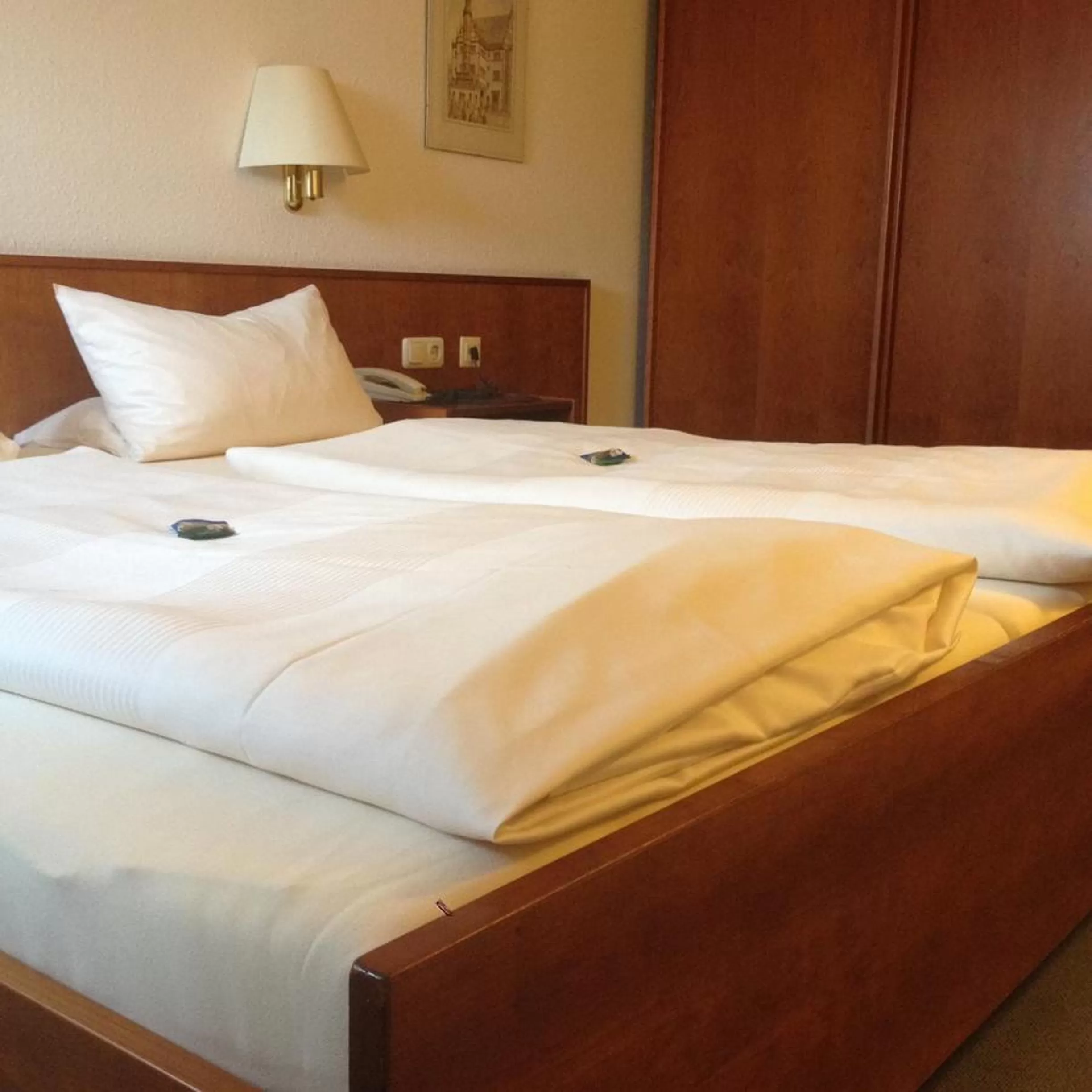 Bed in Hotel am Bergl