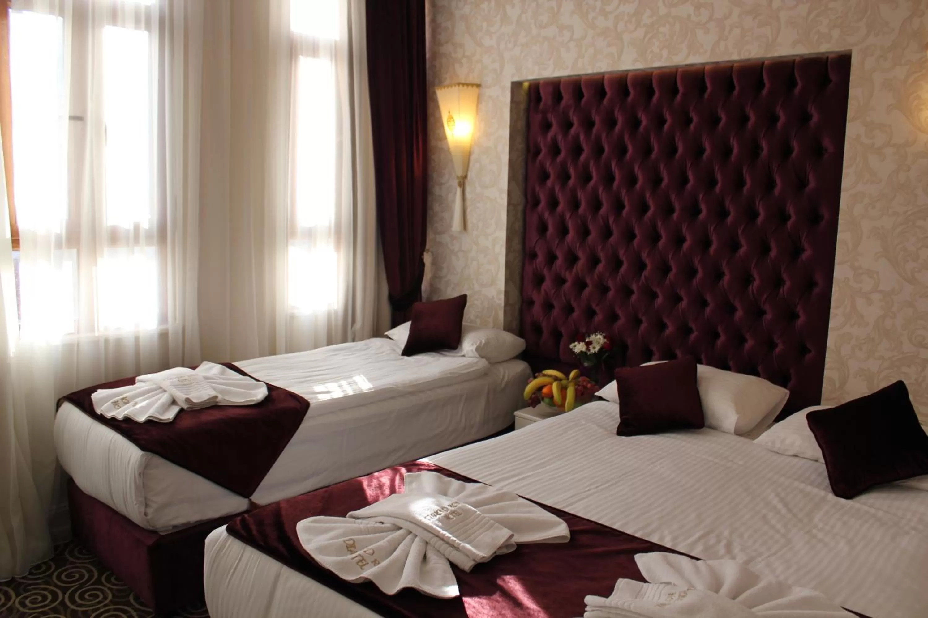 Bedroom, Bed in Diamond Royal Hotel