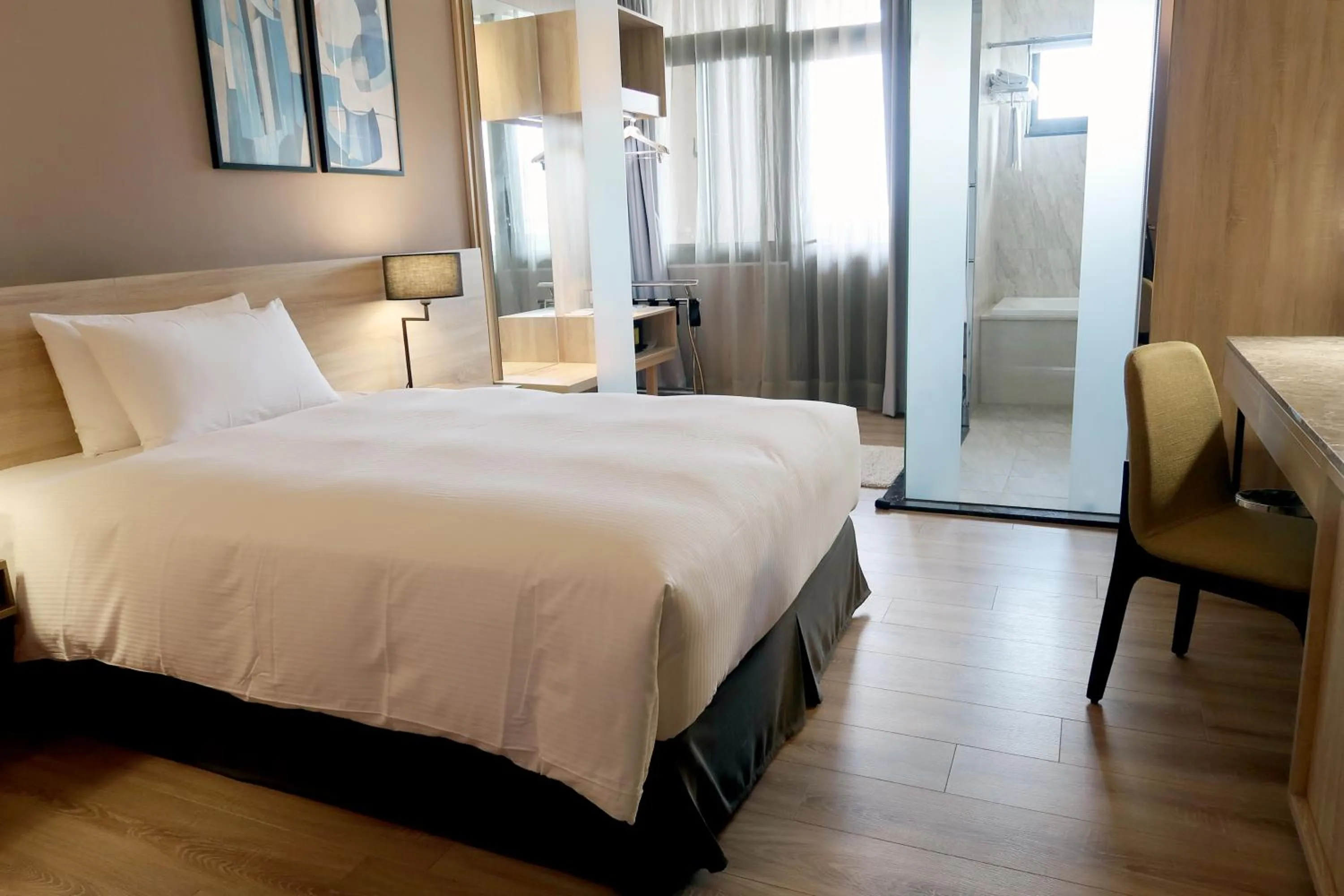 Photo of the whole room, Bed in The HO Hotel