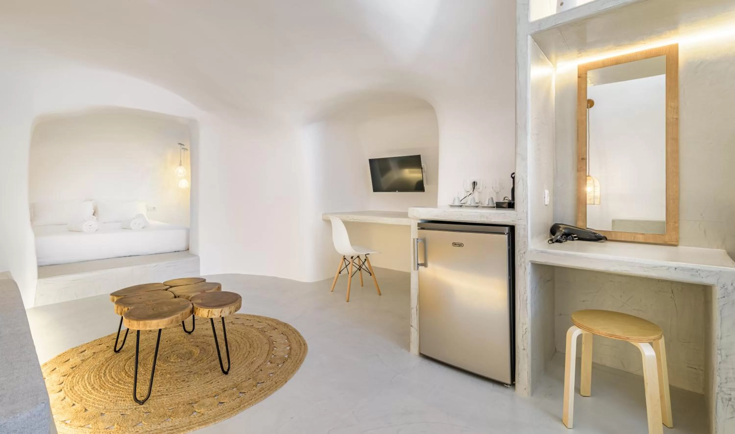 Living room in Anila Suites