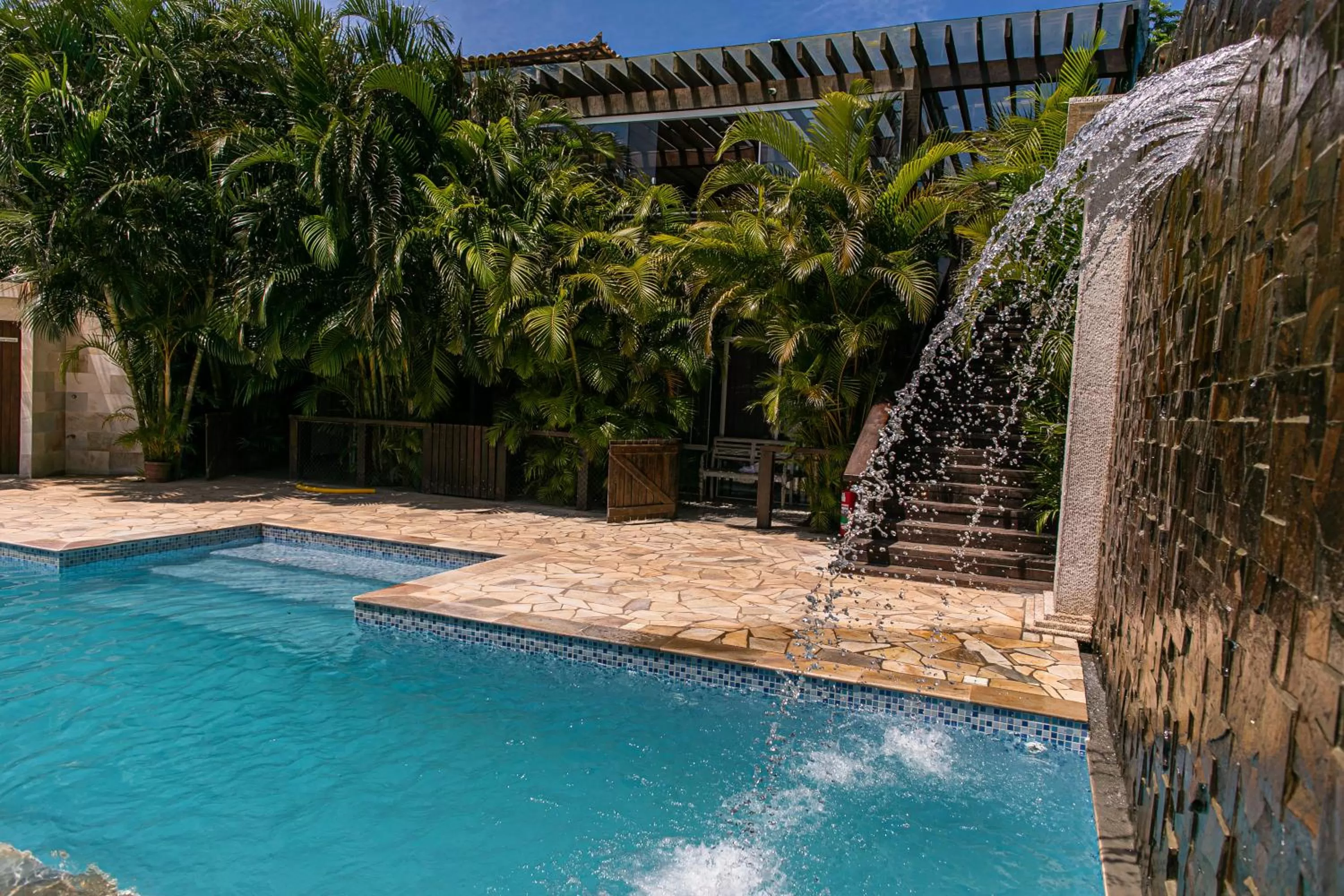 Bird's eye view, Swimming Pool in Pousada La Dolce Vita