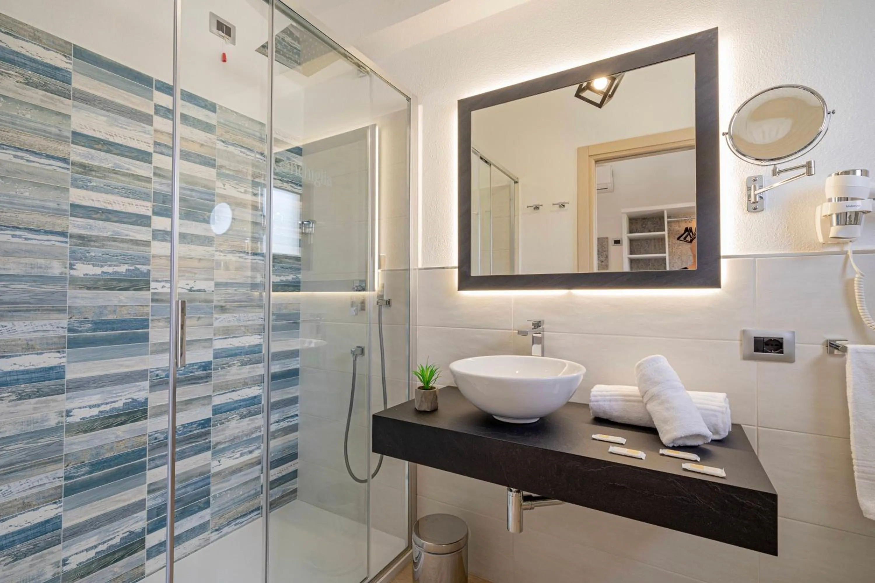 Bathroom in Hotel Ristorante La Conchiglia