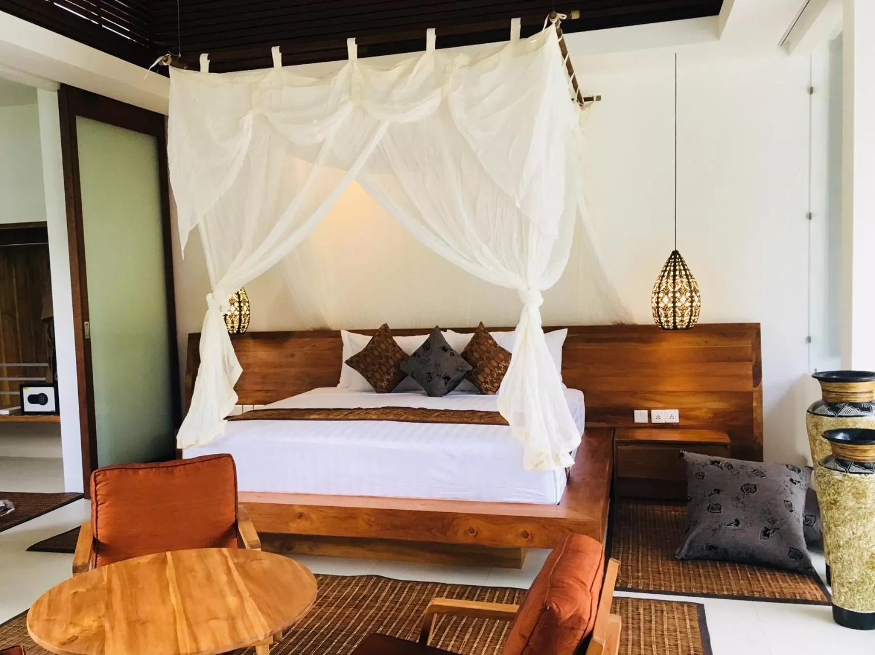 Bedroom, Bed in Cahaya Indah Villas