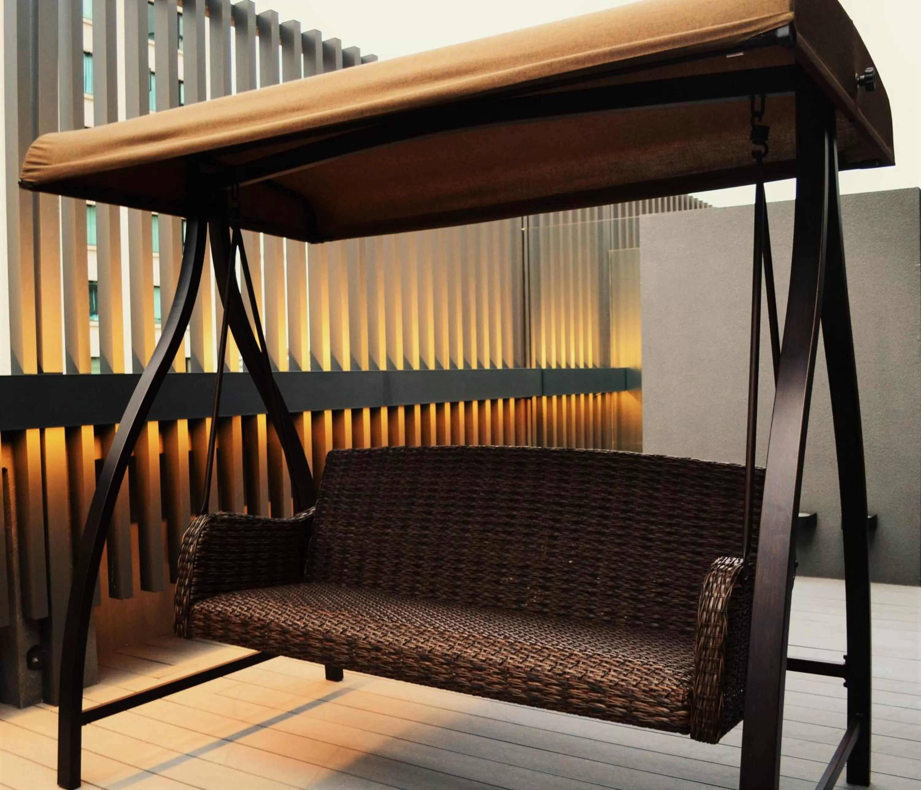 Patio in Hotel Lainn