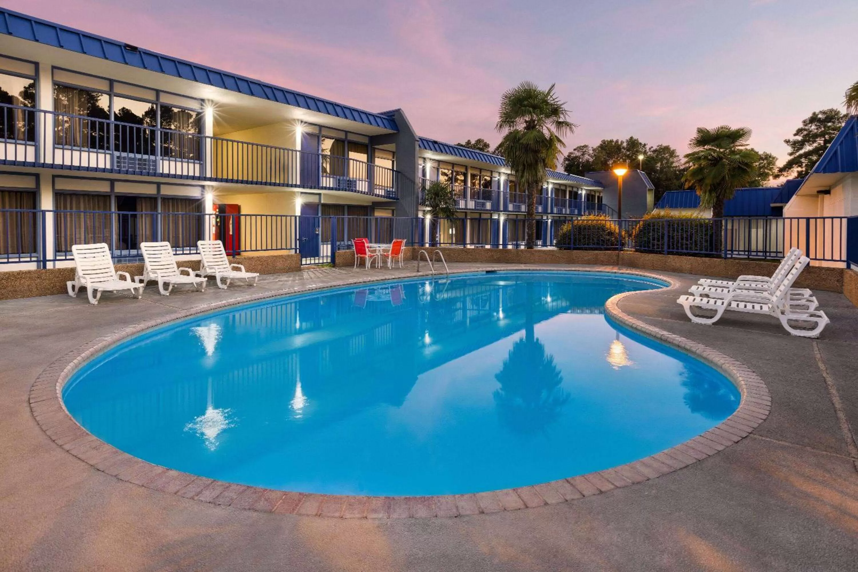 Swimming pool in Days Inn by Wyndham McComb MS