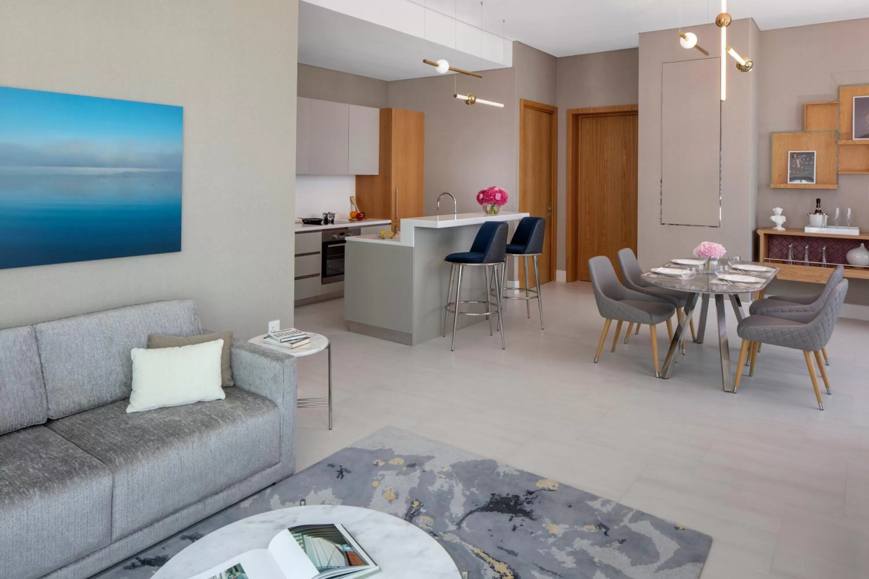 Kitchen or kitchenette in SLS Dubai Hotel & Residences