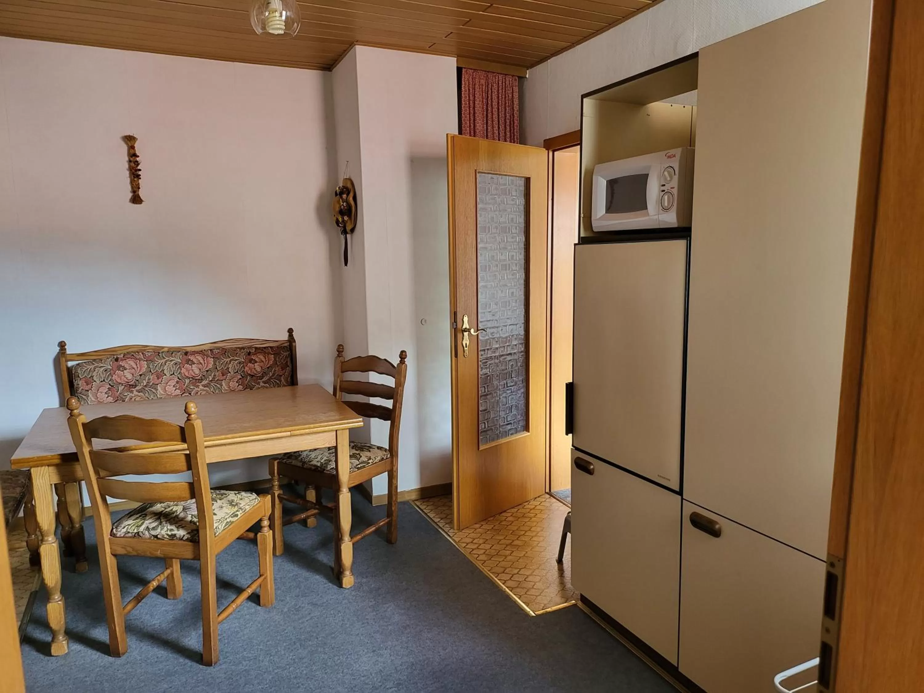 Kitchen or kitchenette in Hotel Zur Schanze