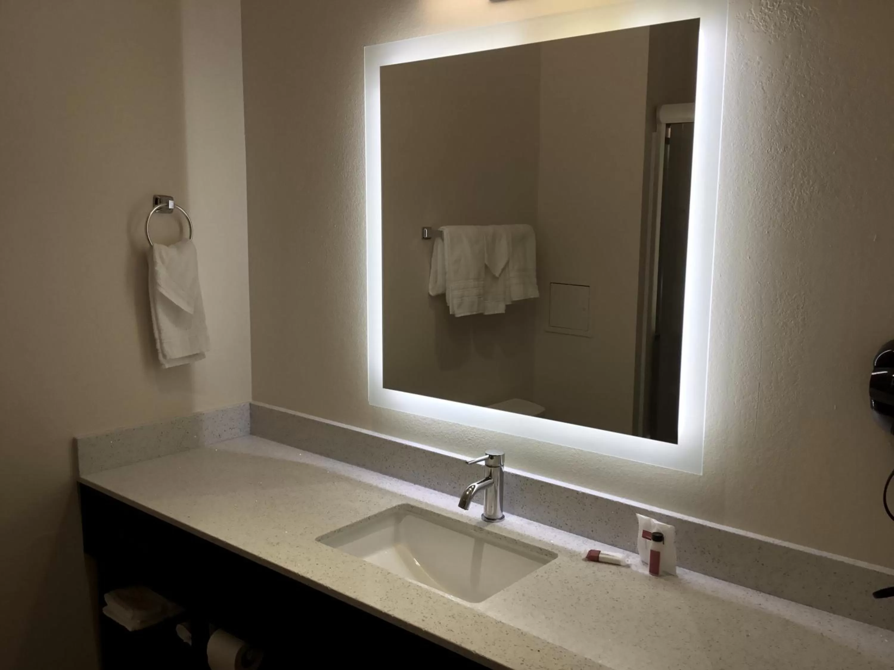 Bathroom in Days Inn by Wyndham Freeport