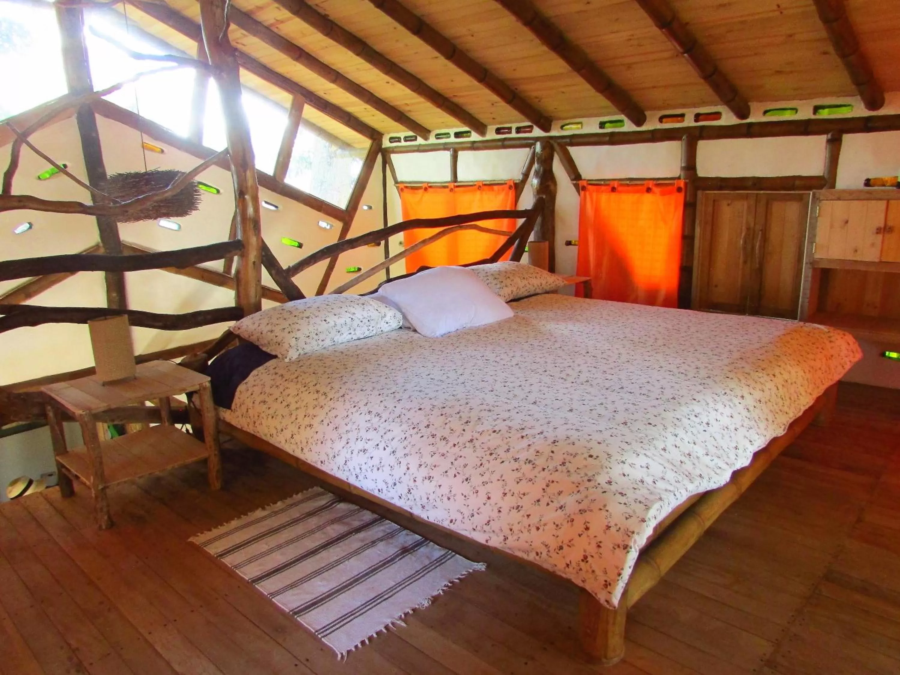 Bed in Hotel La Casa de Francois