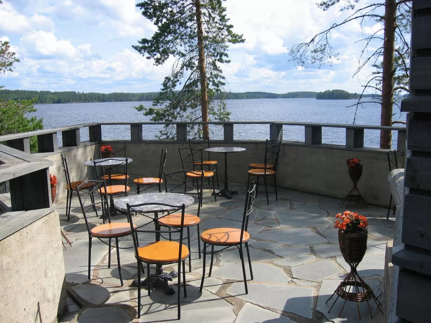 Balcony/Terrace in Hotel Kalevala
