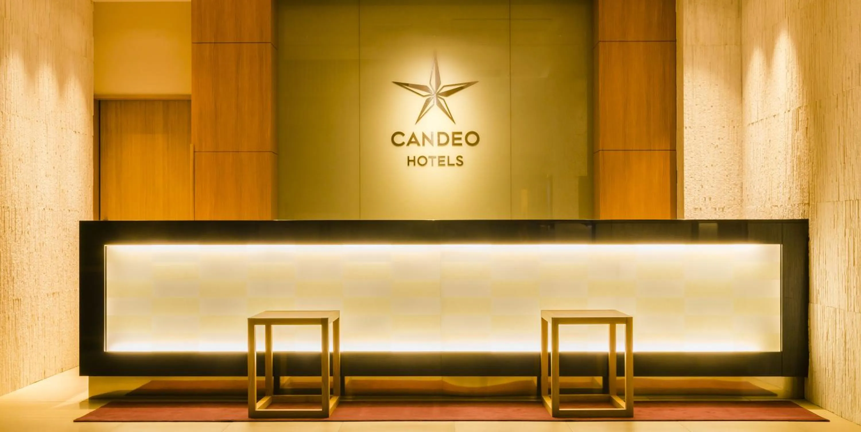 Lobby or reception in Candeo Hotels Fukuoka Tenjin