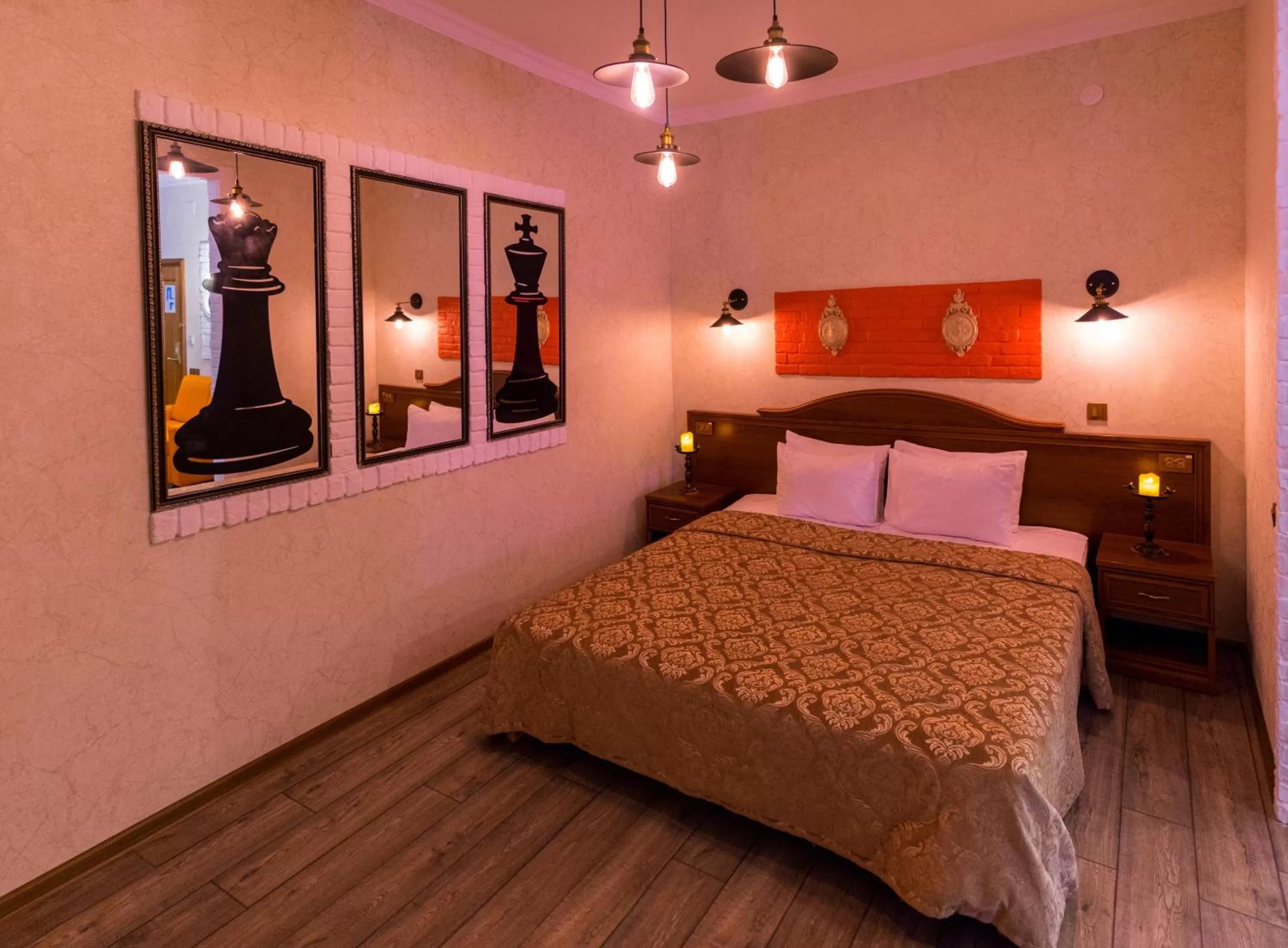 Photo of the whole room, Bed in Amsterdam Hotel Aktobe