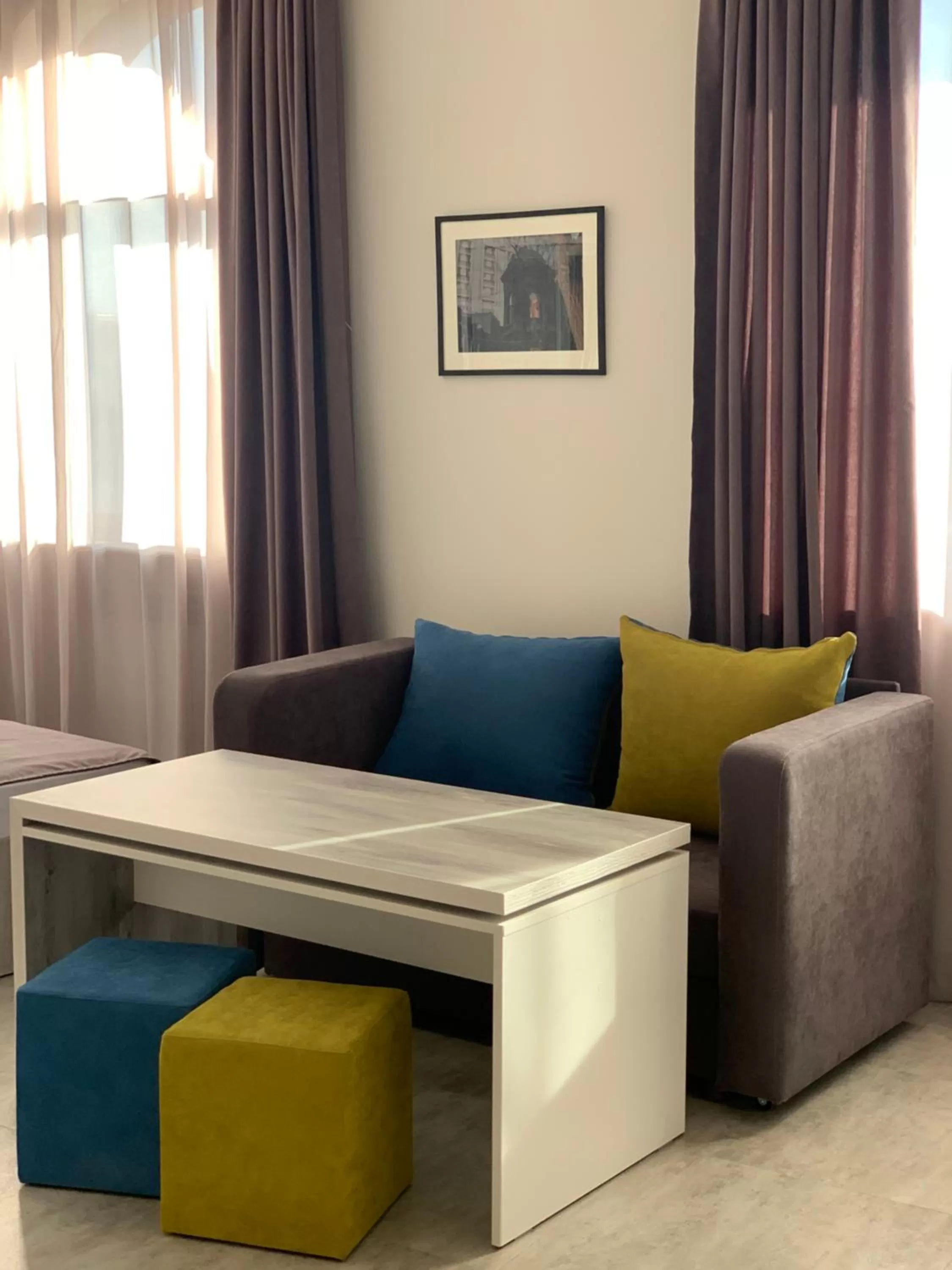 Seating area in Menua by Horizon Hotels, Yerevan