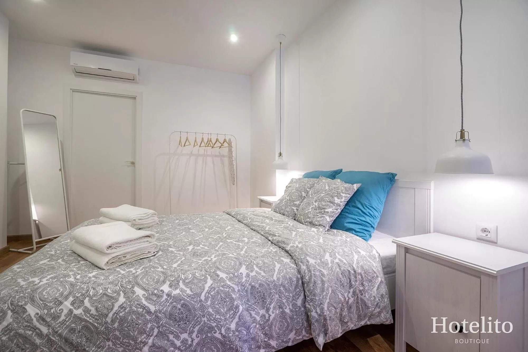 Bed in Hotelito Boutique Camp Nou