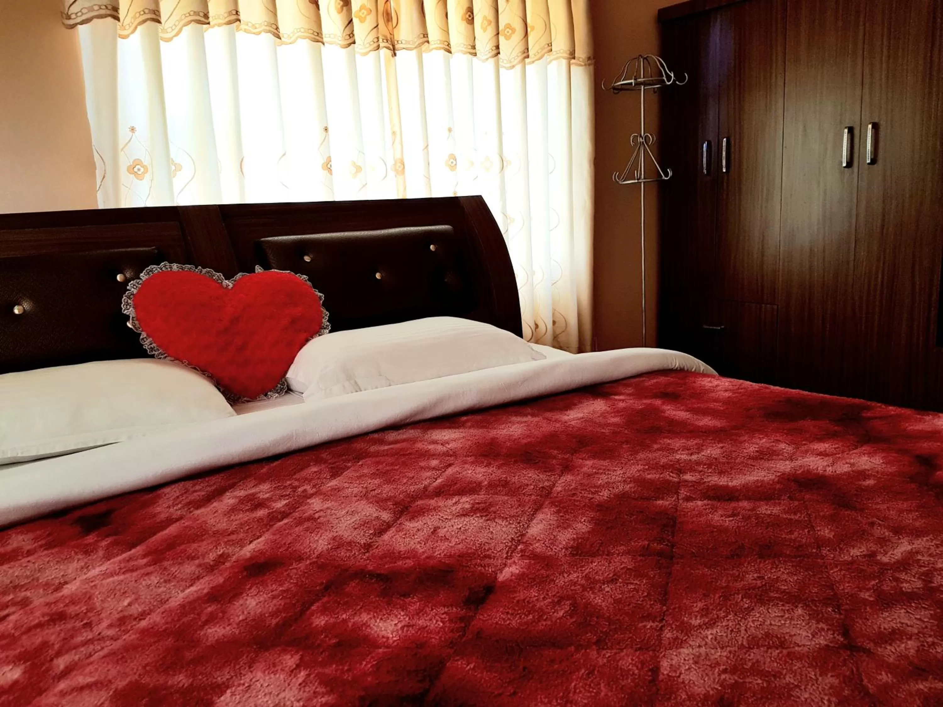 Bed in Hotel Diplomat