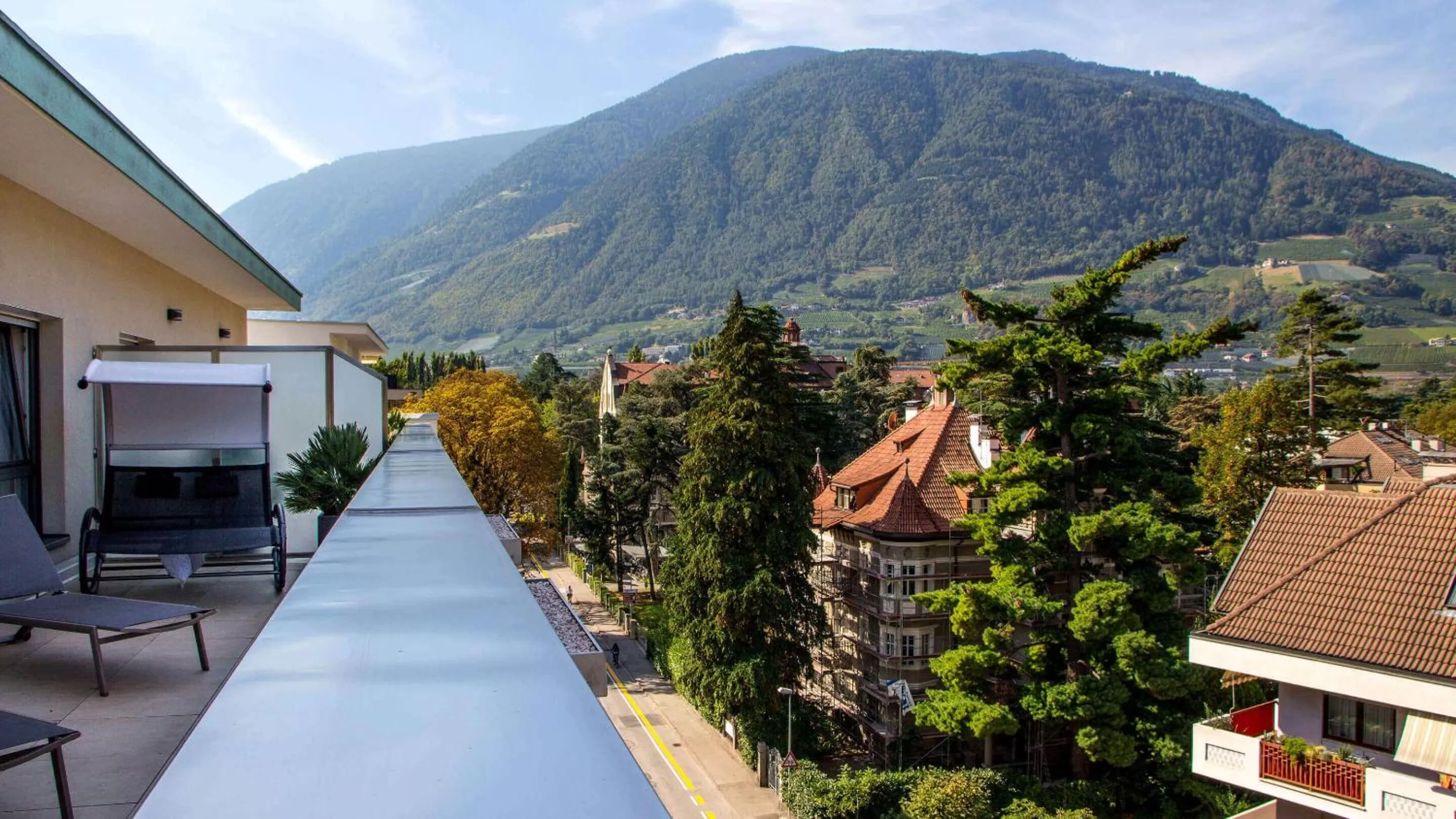 Balcony/Terrace in City Hotel Merano