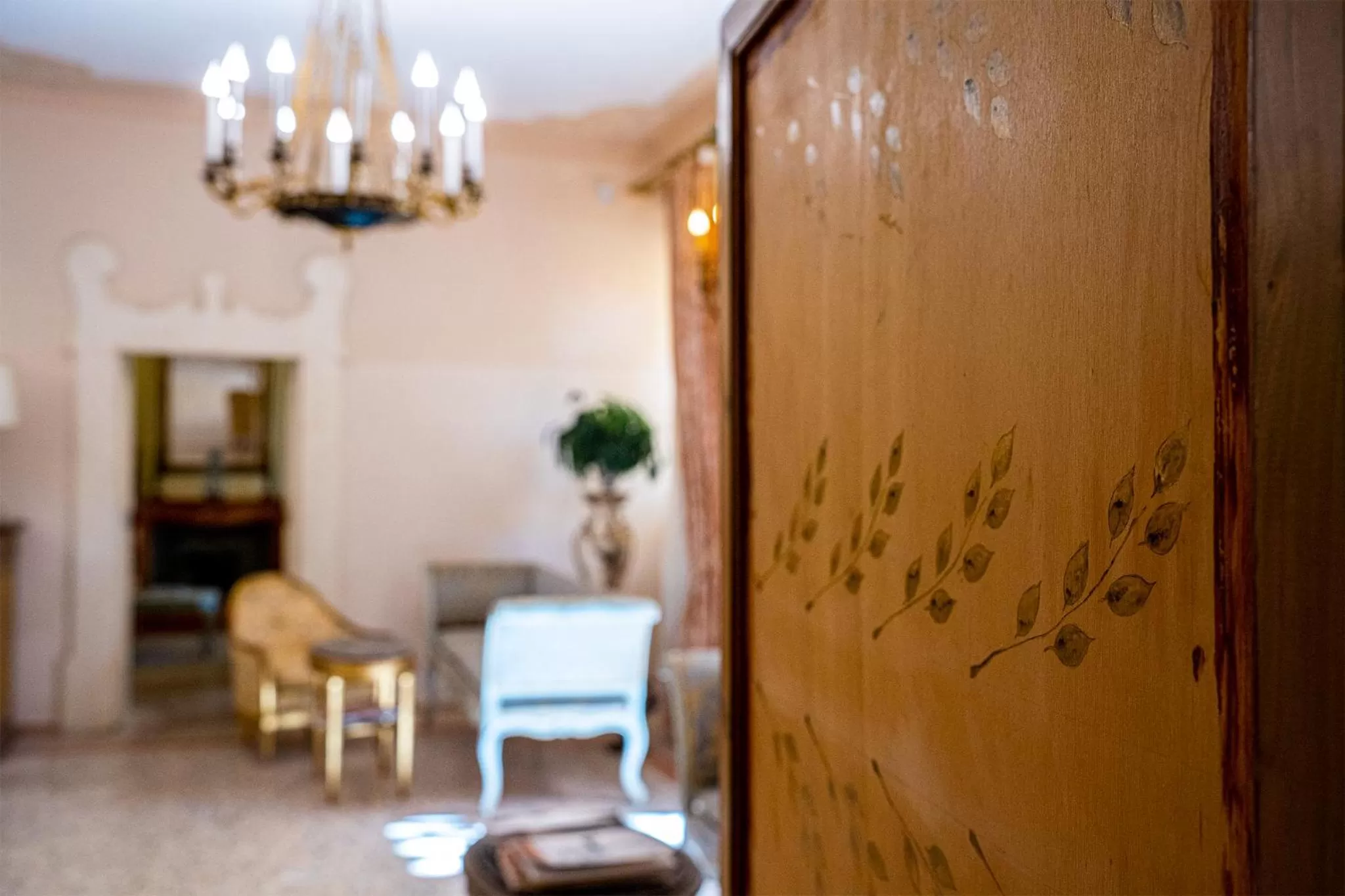 Living room in Dimora Villa Ricci