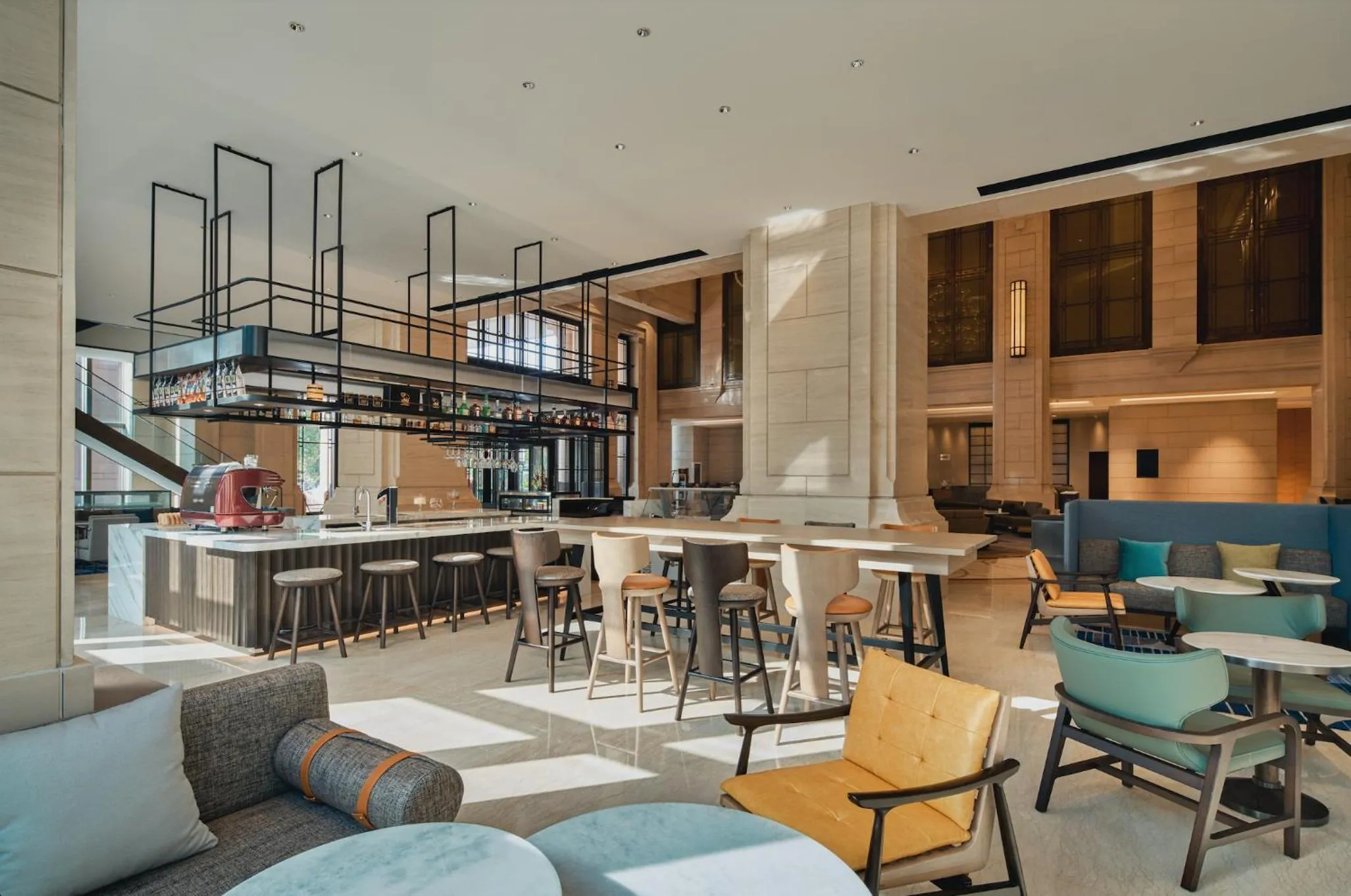 Lounge or bar in Sheraton Shanghai Pudong Riverside