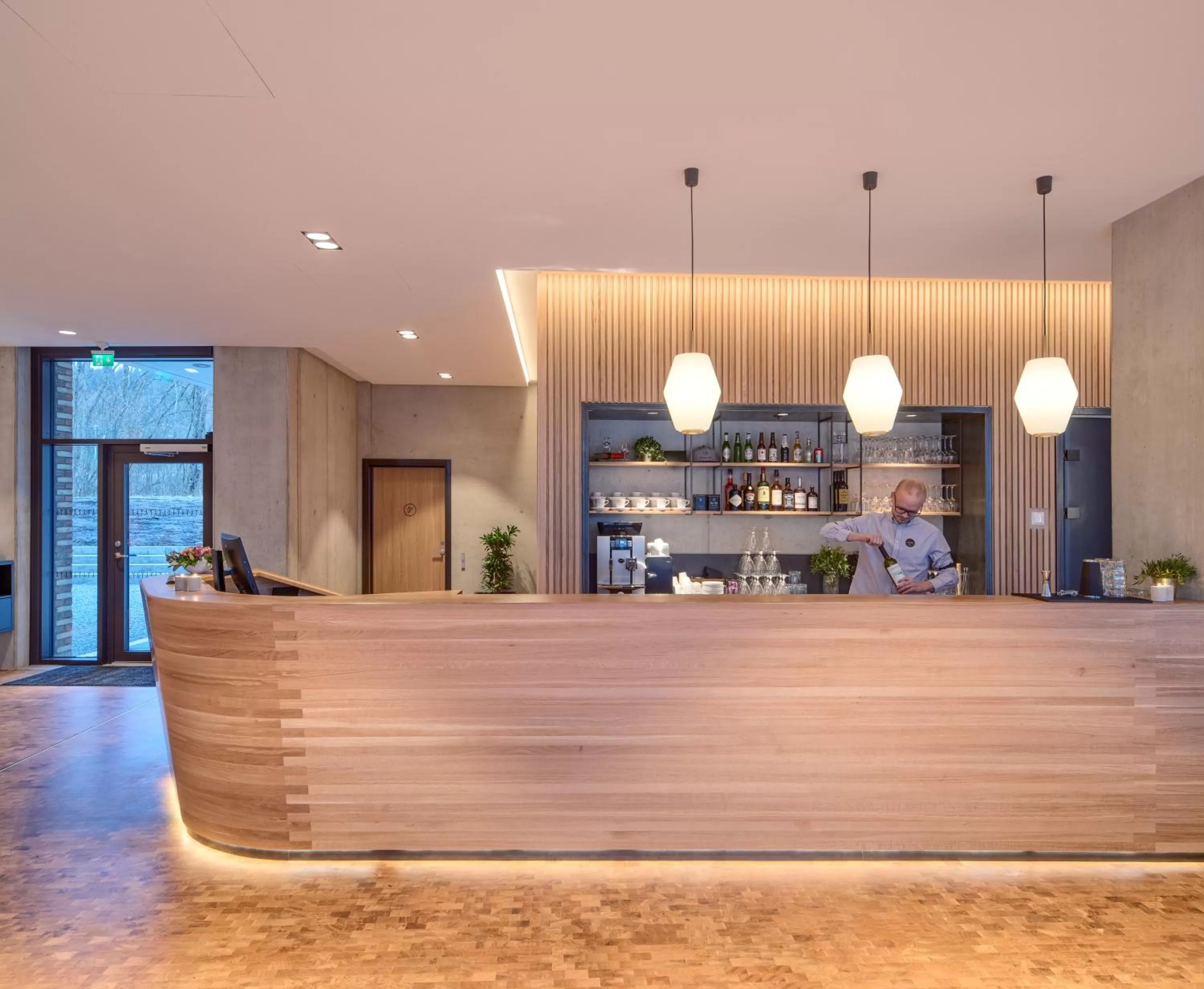 Lobby or reception in Ydalir Hotel