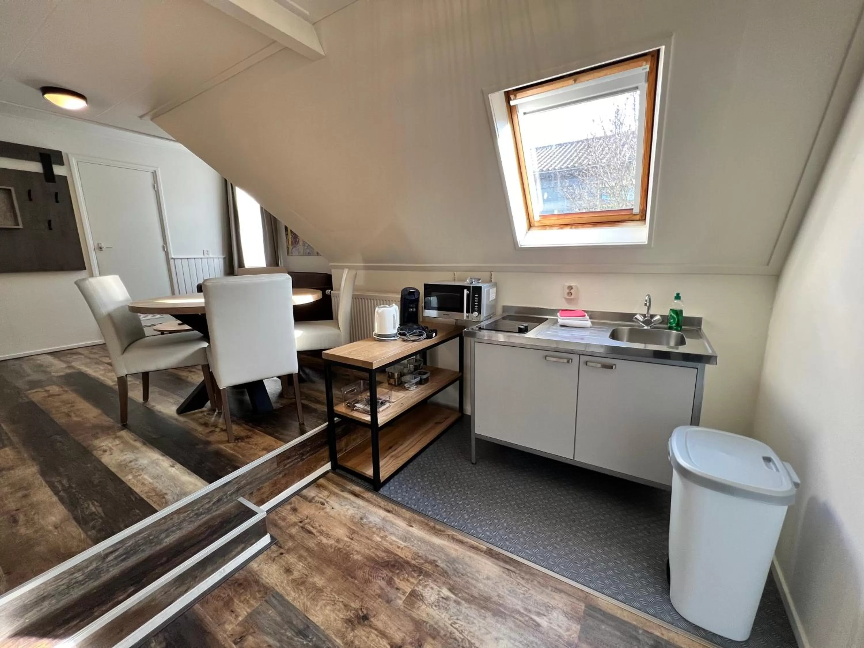 Kitchen or kitchenette in Hotel Nap