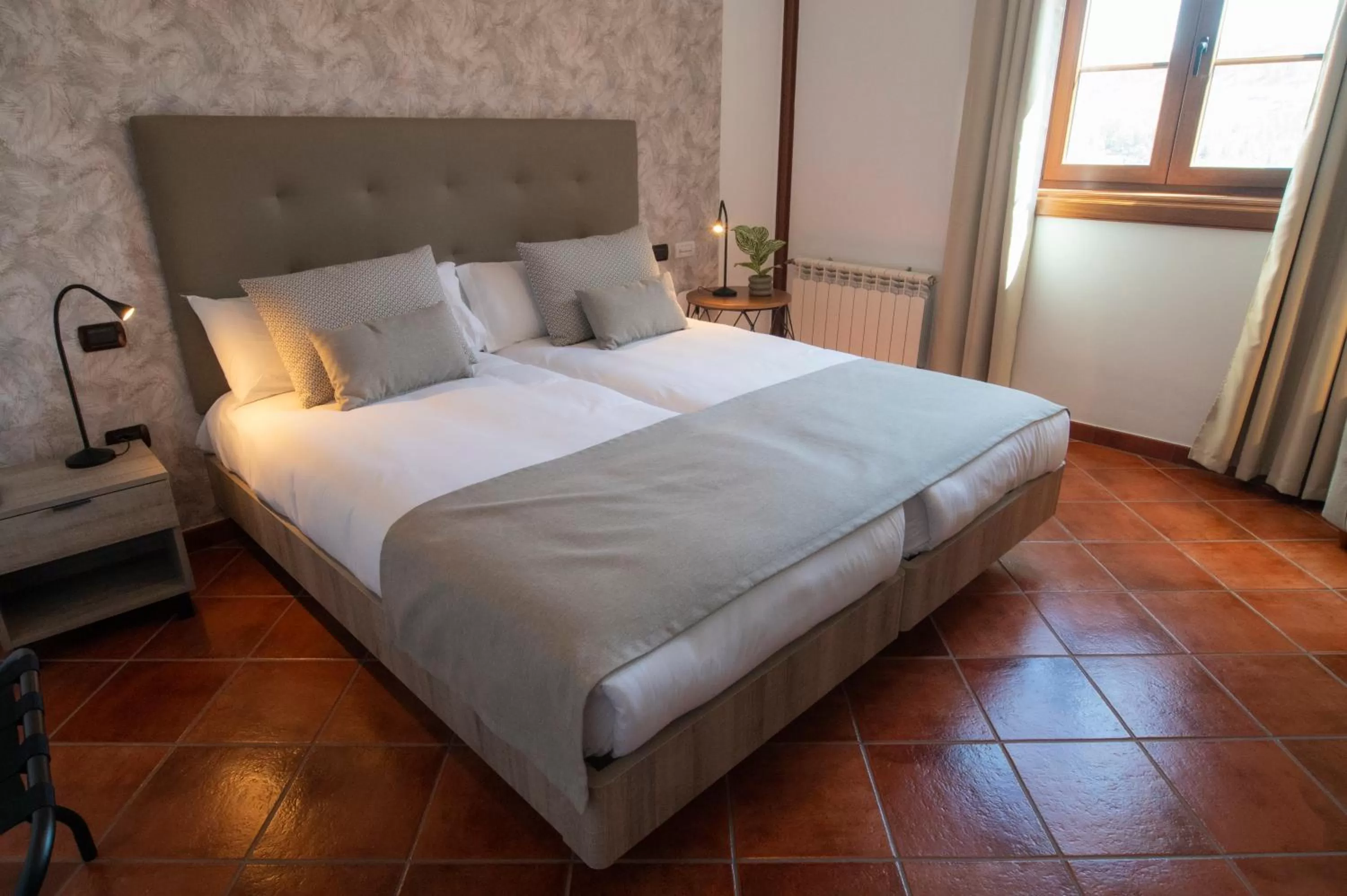 Bed in Hotel El Tejar & Spa