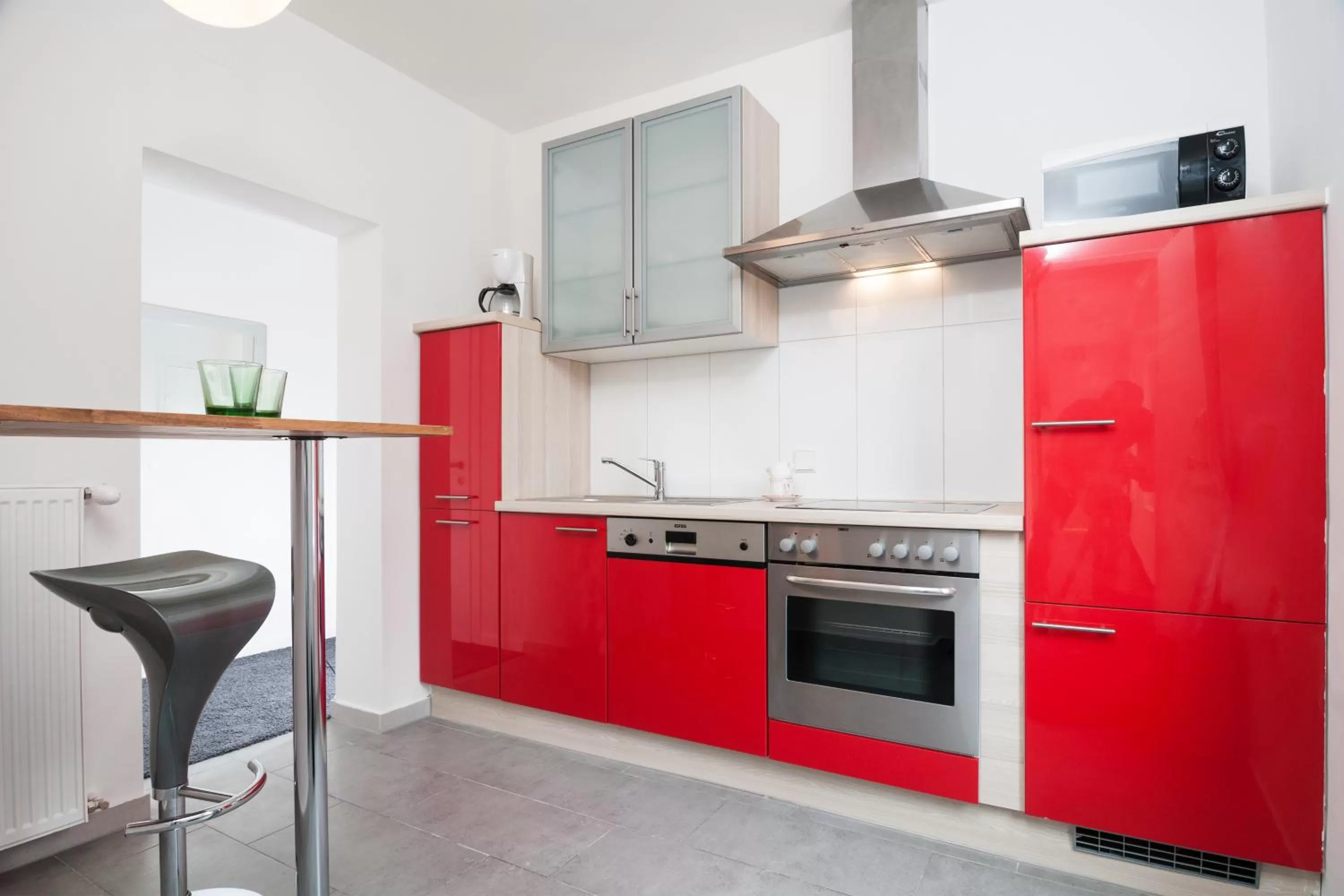 Kitchen or kitchenette, Kitchen/Kitchenette in Hotel 24 Checkin Velden