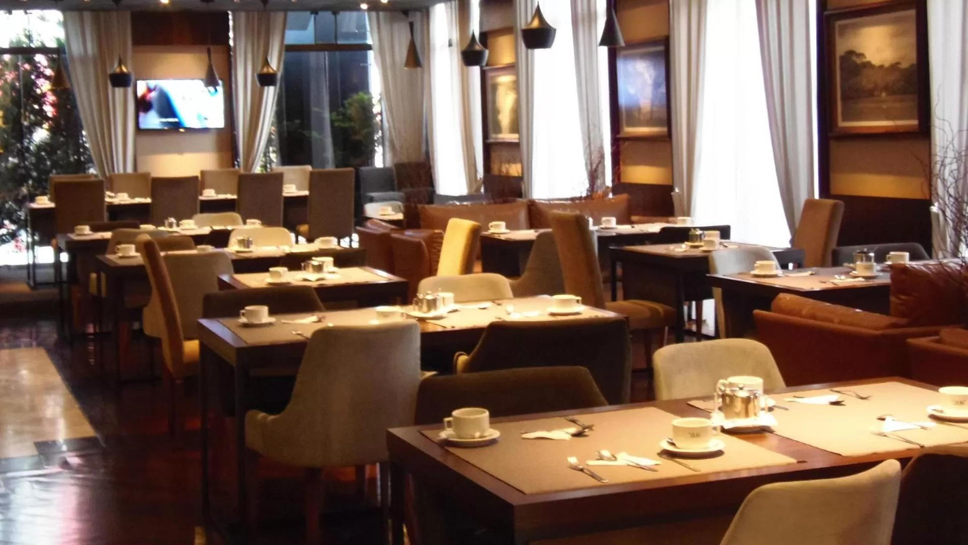 Lobby or reception, Restaurant/Places to Eat in Kuster Hotel