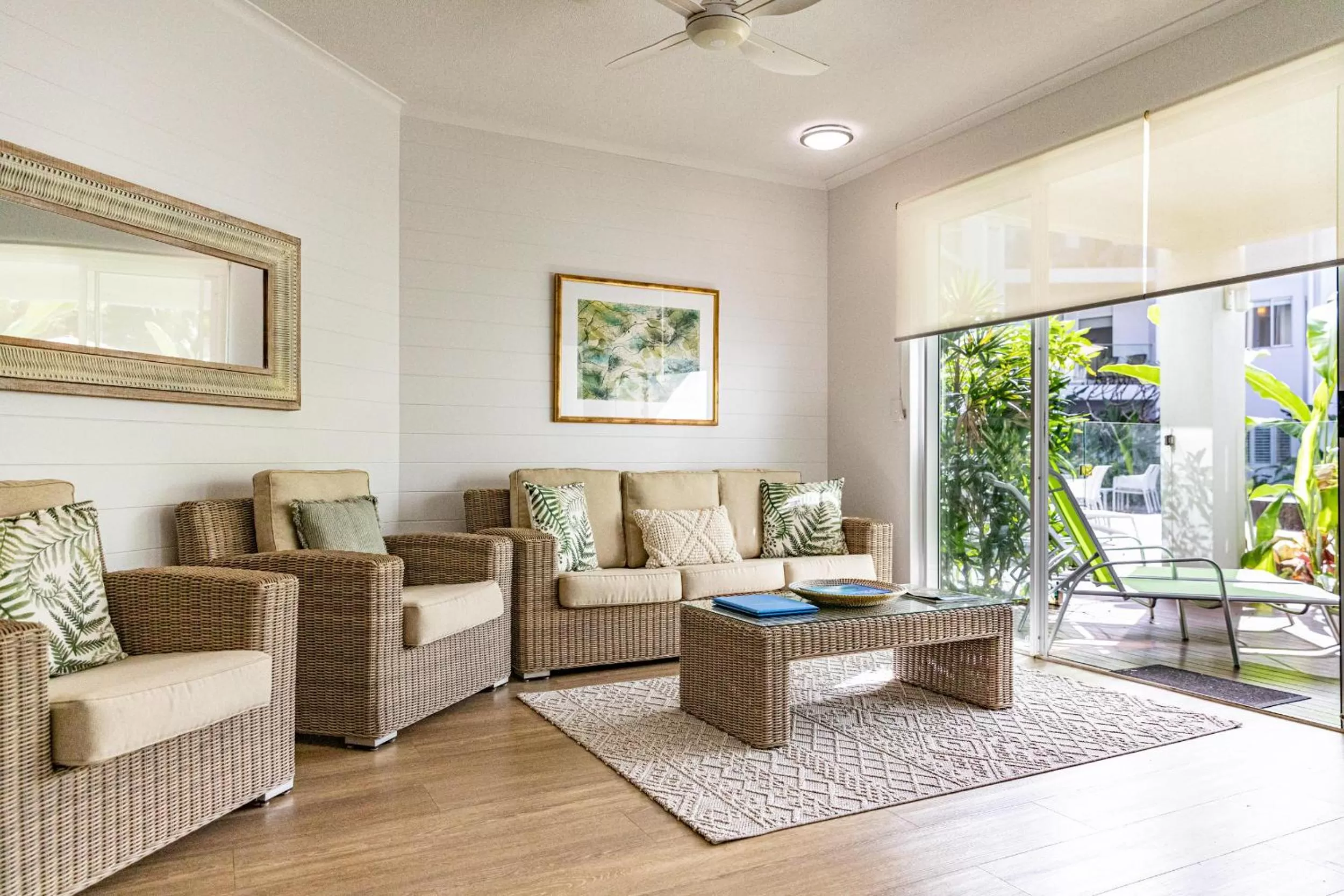 Living room in Beaches Holiday Apartments - Official Onsite Reception & Check In