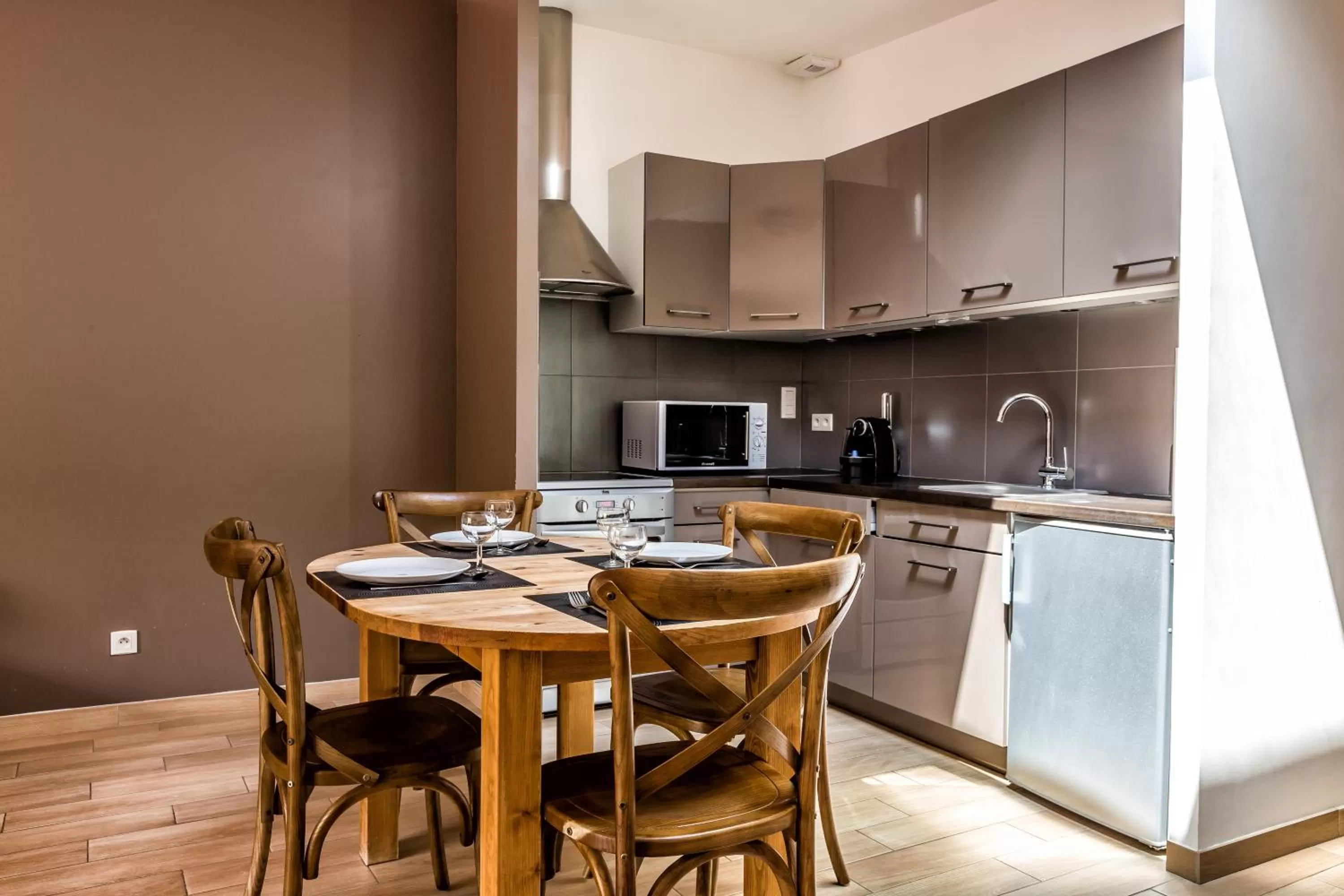 Dining area in Résid'Spa Loire & Sèvre