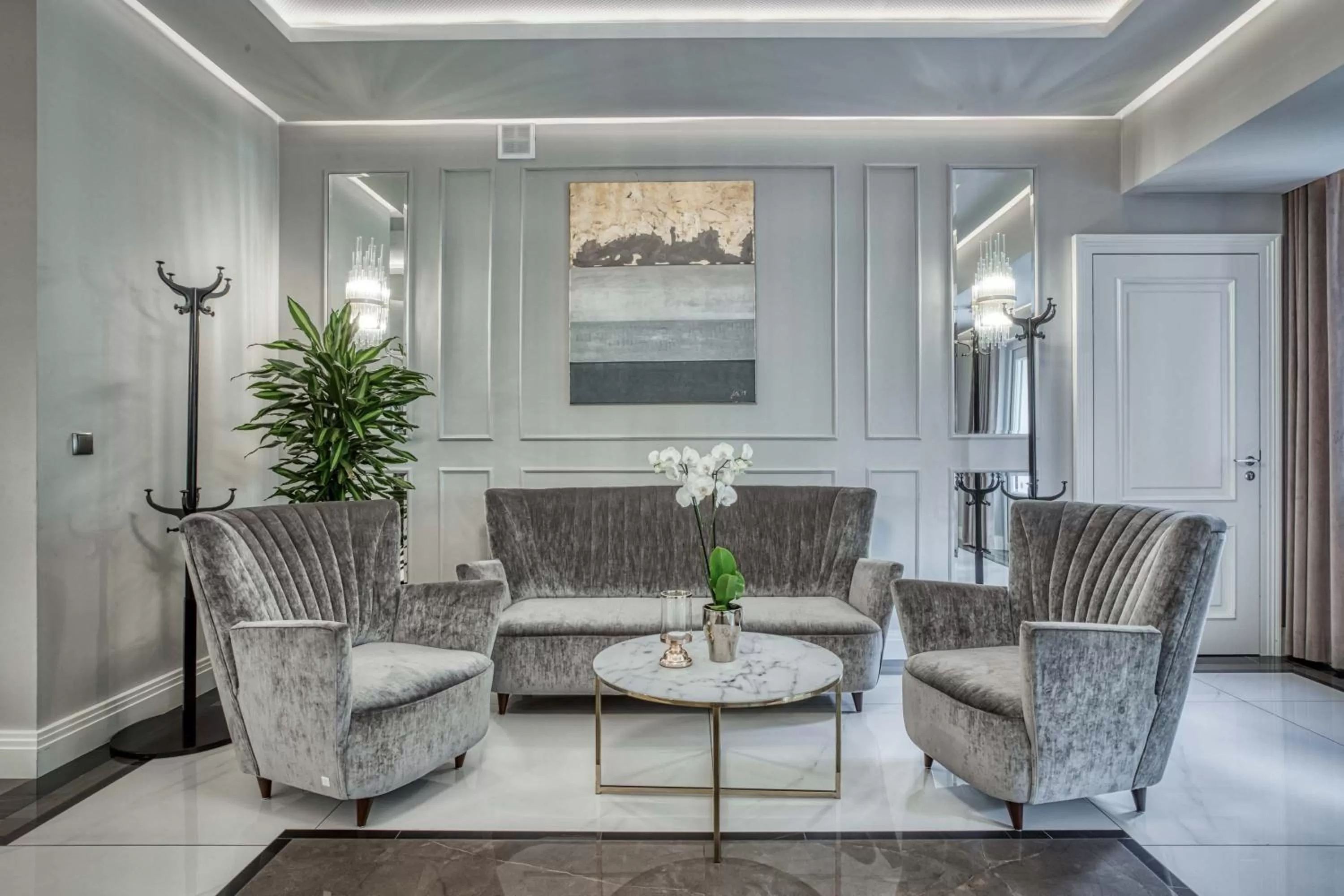 Lobby or reception, Seating Area in Hotel Biały Dom