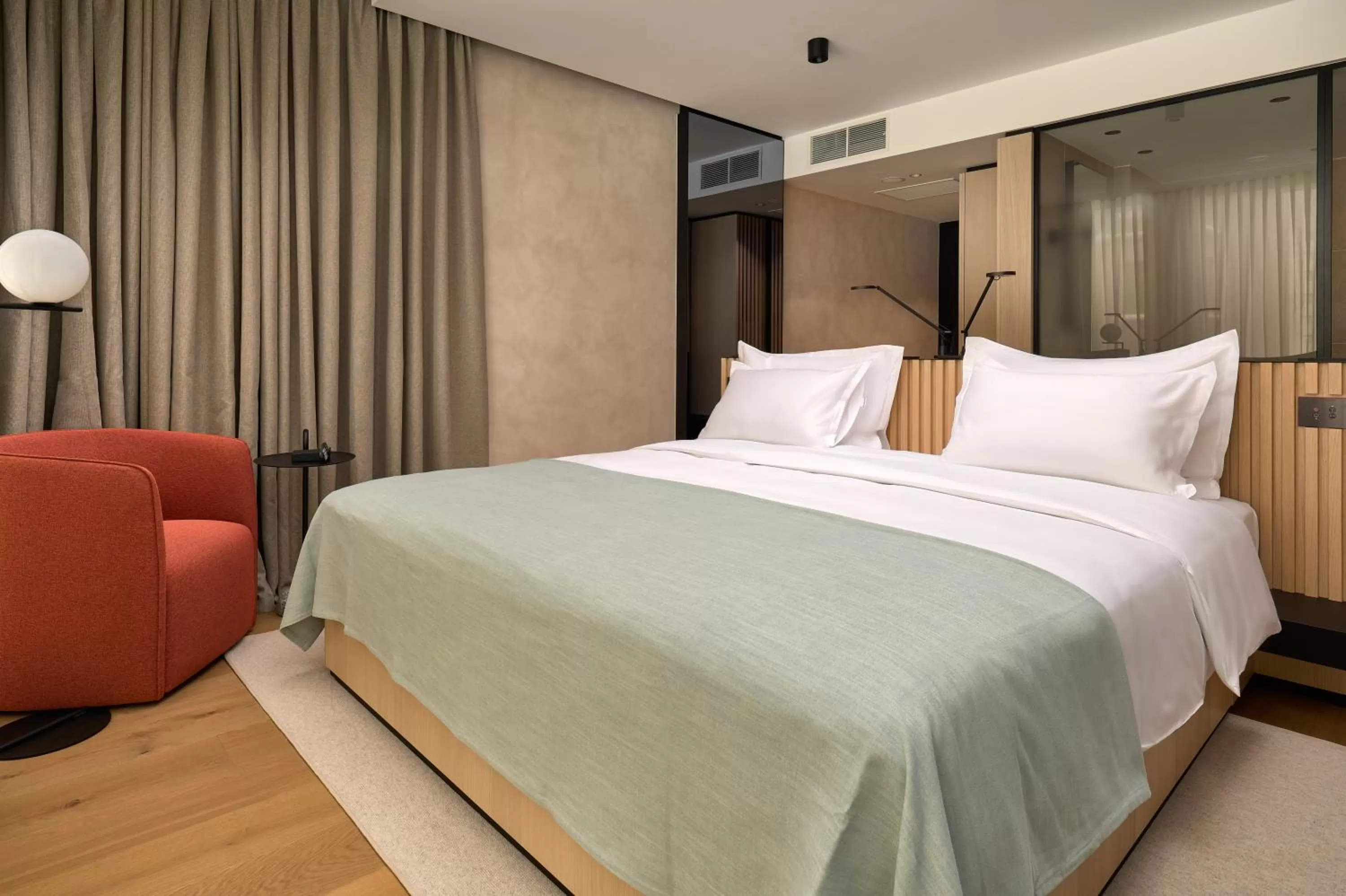 Bed in Hotel Ambasador