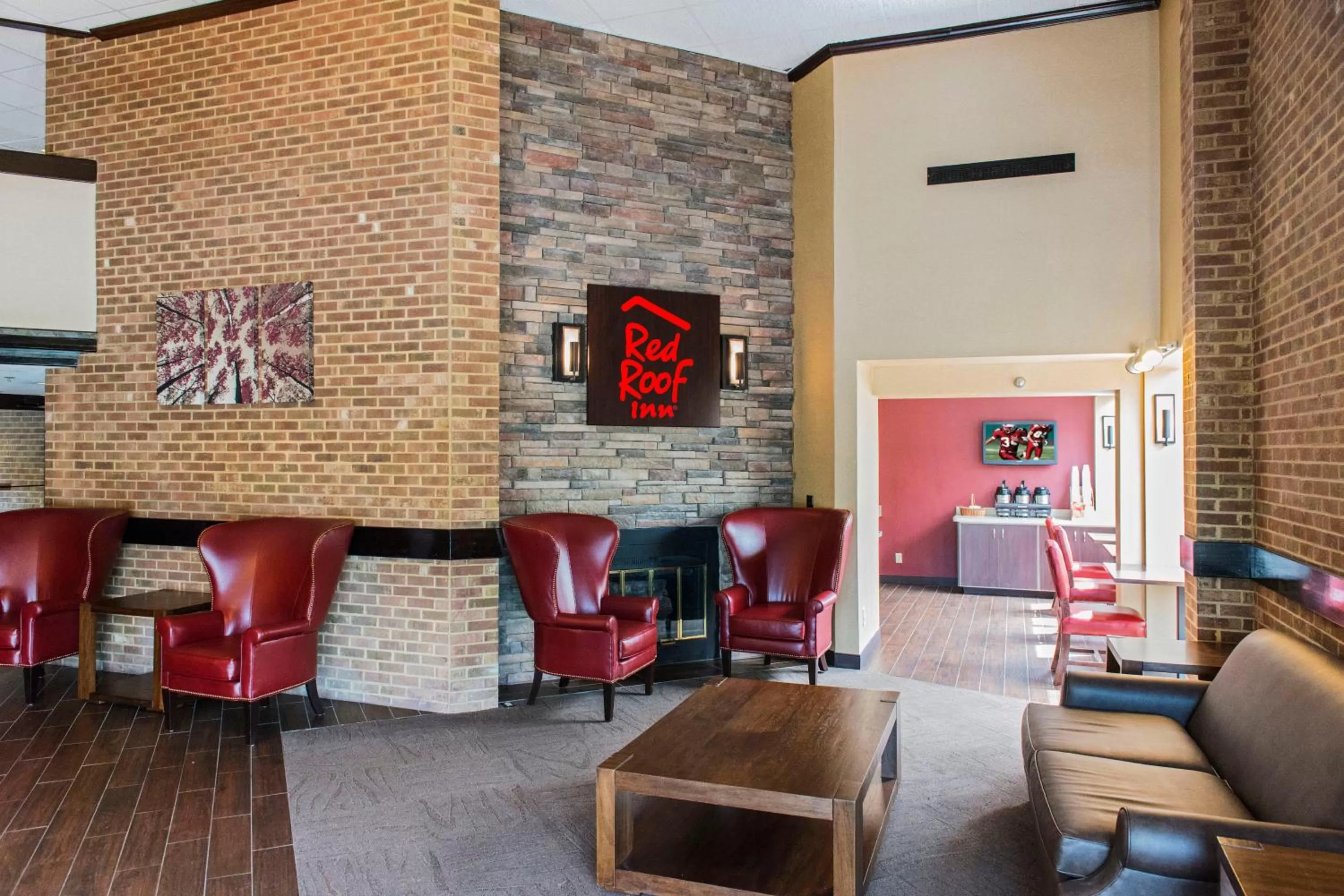 Lobby or reception in Red Roof Inn Raleigh Southwest - Cary