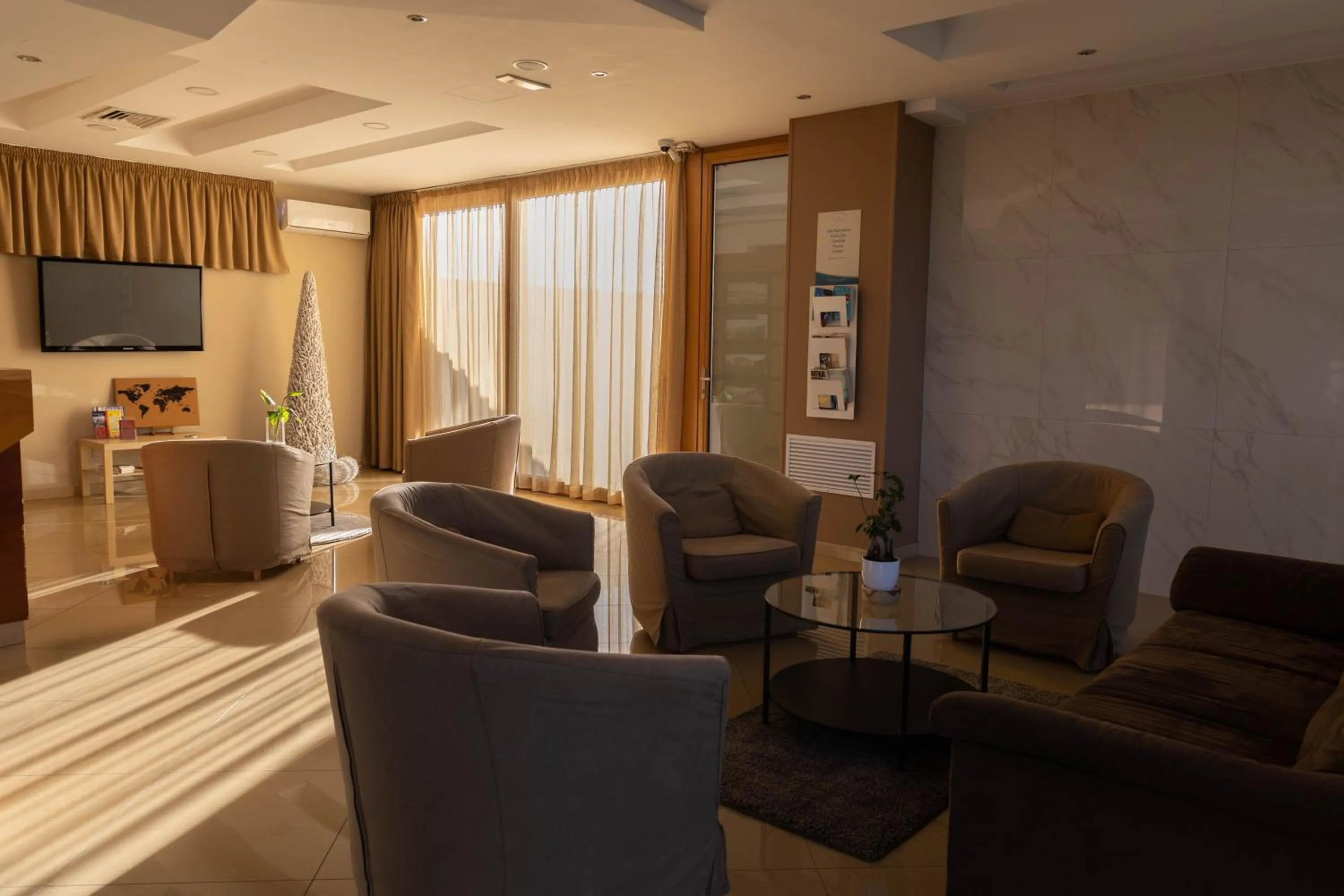 Lobby or reception in Hotel Nelton