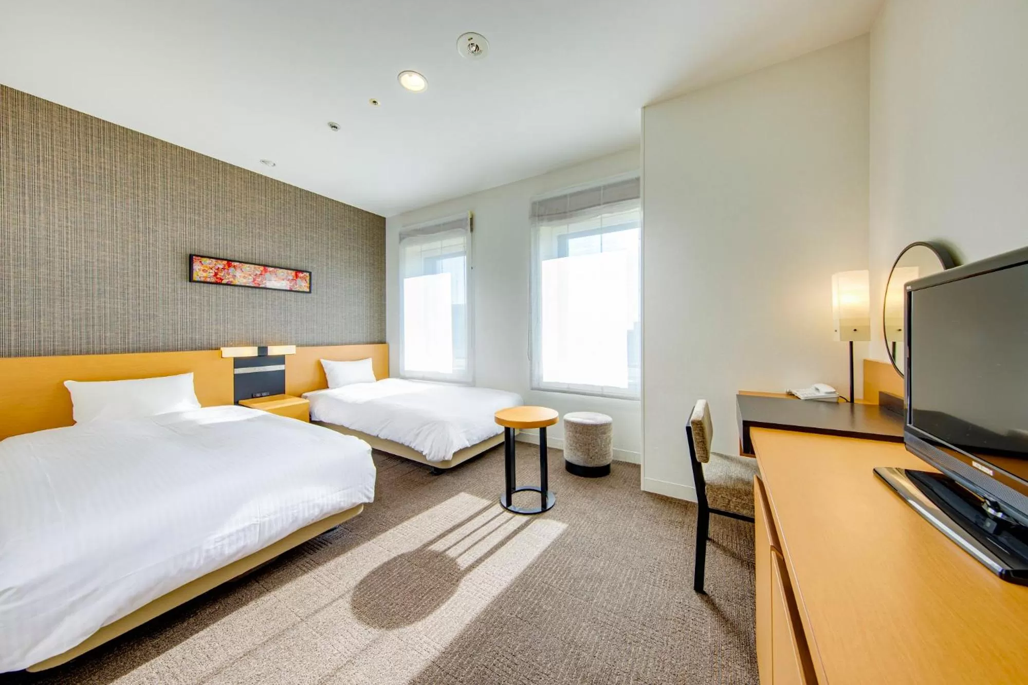 Bed in Miyako City Kintetsu Kyoto Station