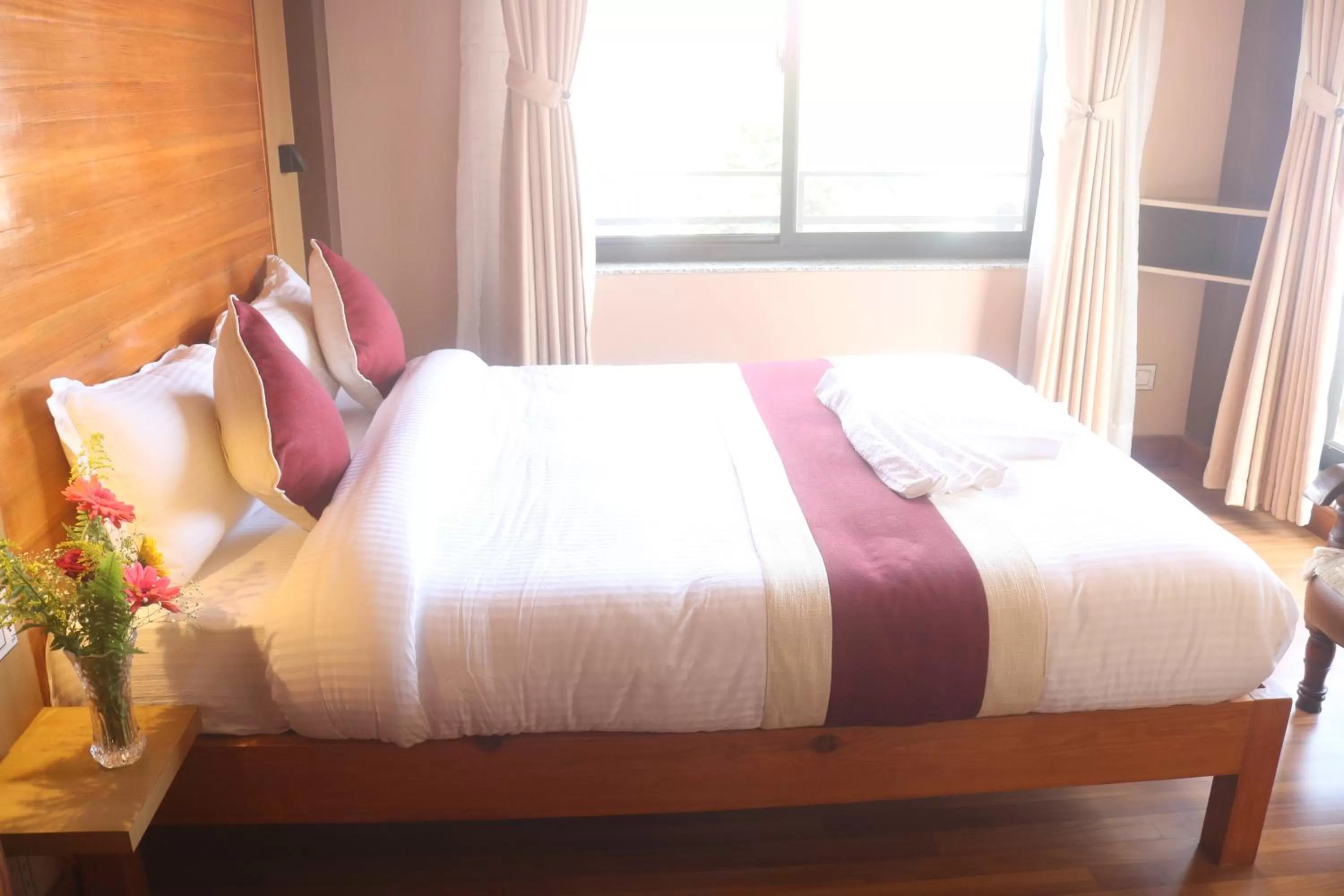 Photo of the whole room, Bed in Hotel Family Ties Pvt. Ltd.