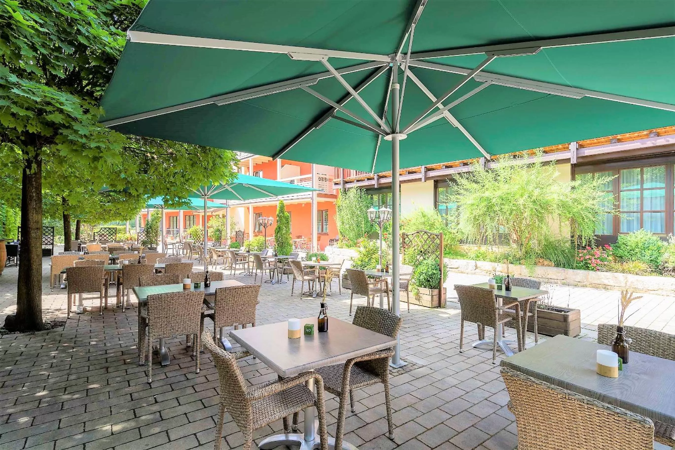 Patio in Hotel Brauerei Gasthof Höhn