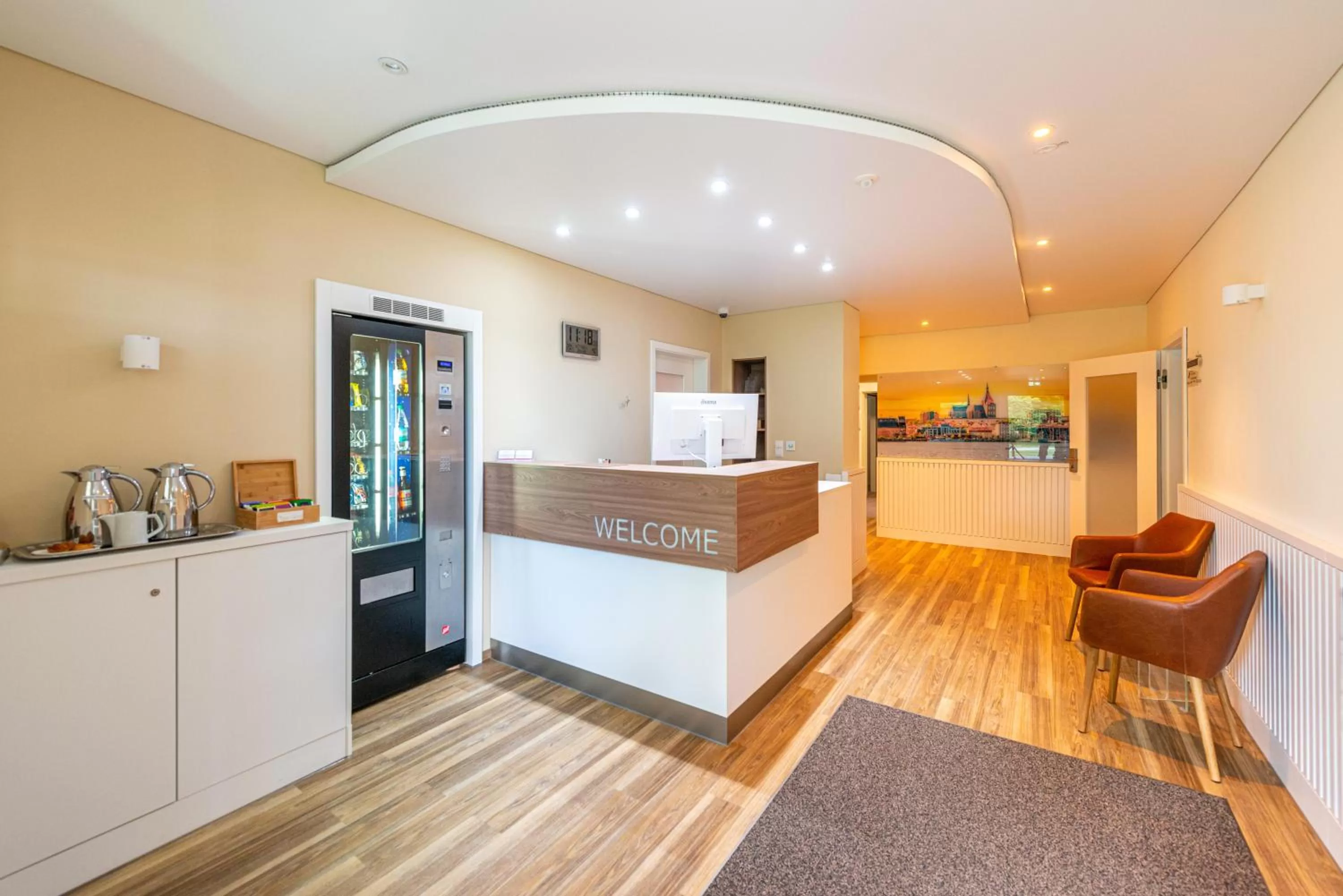 Lobby or reception in Hotel an der Stadthalle Rostock